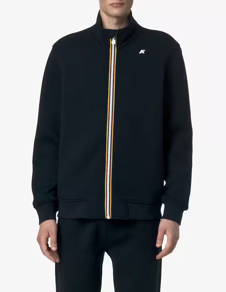 K-WAY Felpa Uomo FINN SPACER-Blue Depth