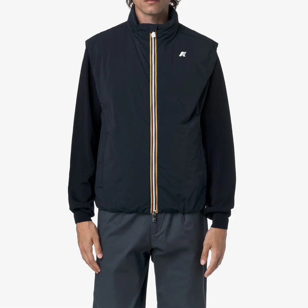 K-WAY Smanicato Uomo Valen plain Warm-Blue Depth