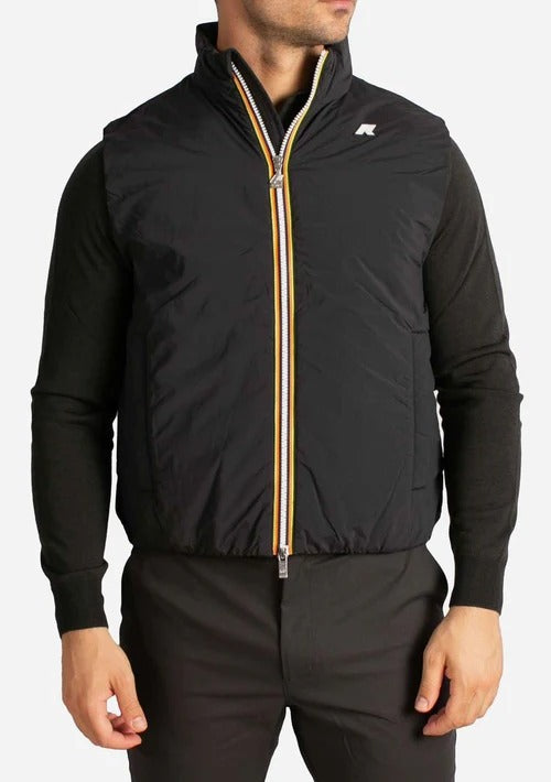 K-WAY Smanicato Uomo Valen plain Warm-Black Pure