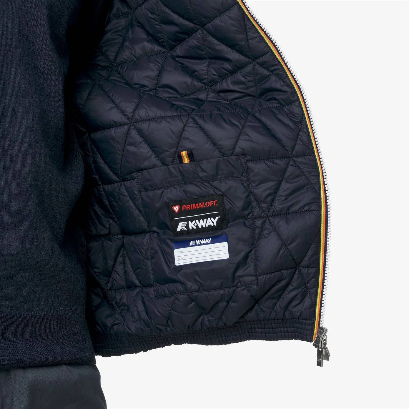 K-WAY Giubbino Uomo Jack Plain Warm-Blue Depth