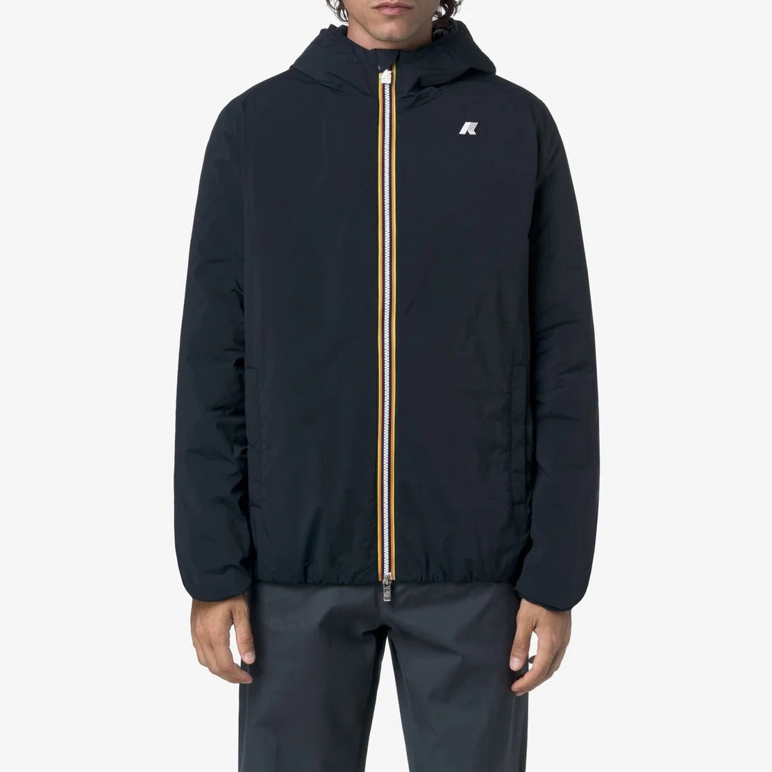 K-WAY Giubbino Uomo Jack Plain Warm-Blue Depth
