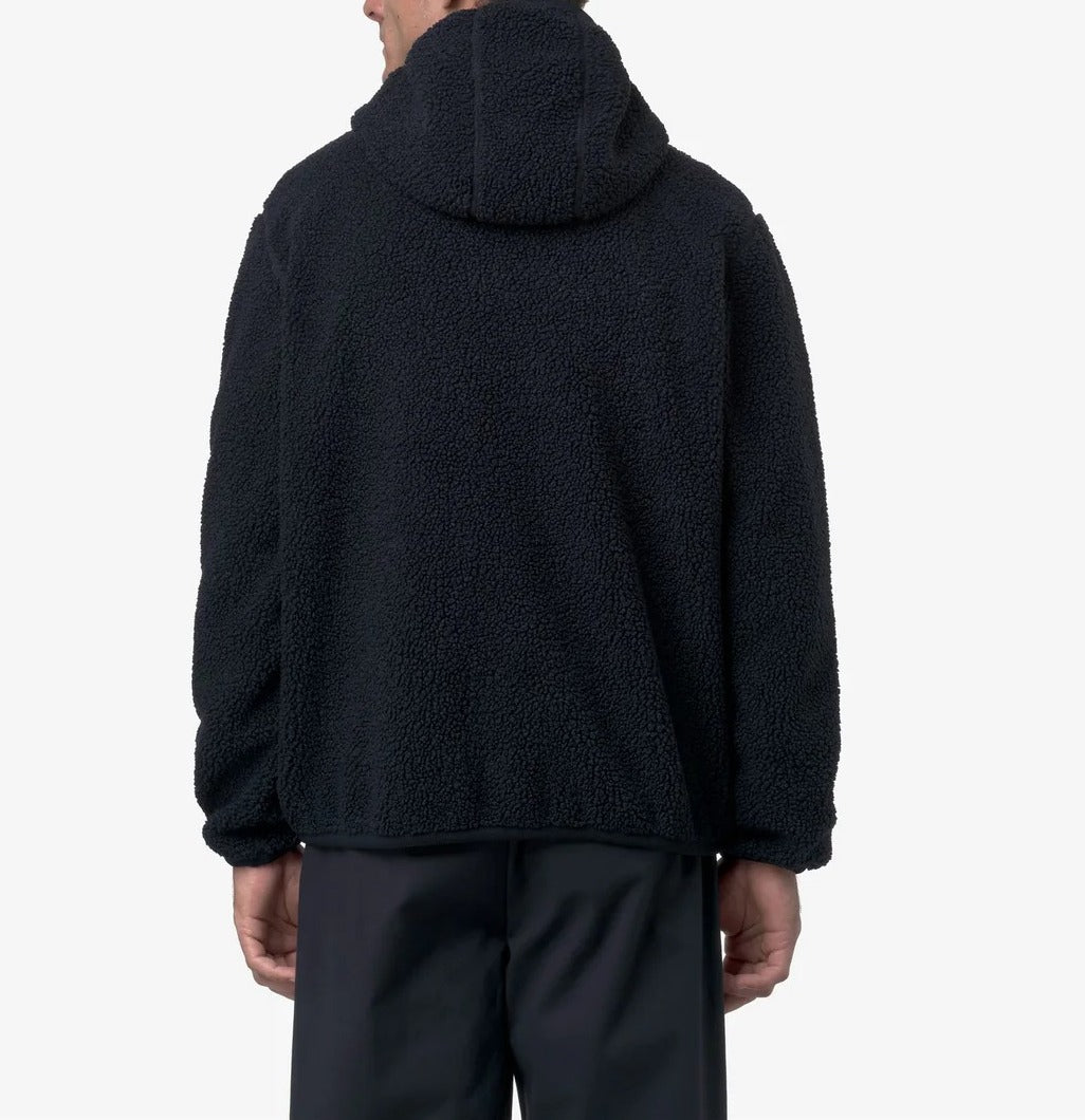 K-WAY Giubbino Uomo Jack Sherpa Polar Reversible-Blue Depth