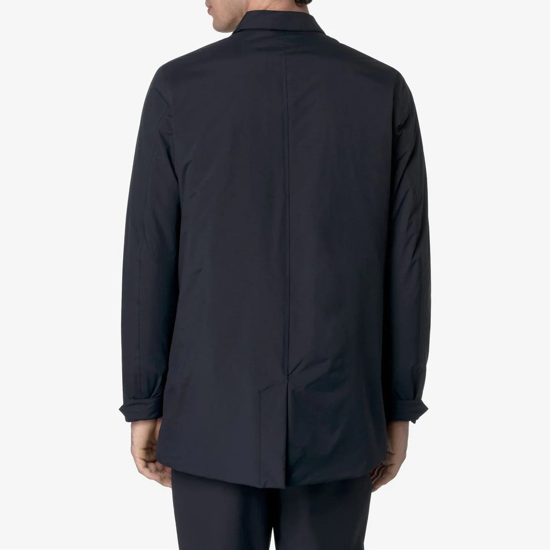 K-WAY Giacca Uomo BENNY WARM OTTOMAN-Blue Depth