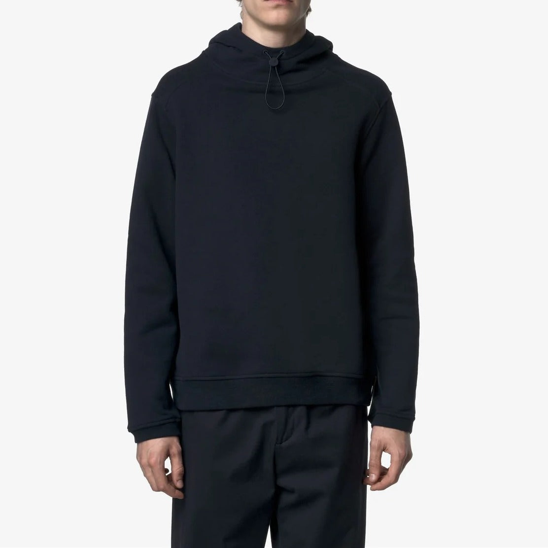 K-WAY FELPA Uomo LORLEAU COTTON CASHMERE-Blue Depth