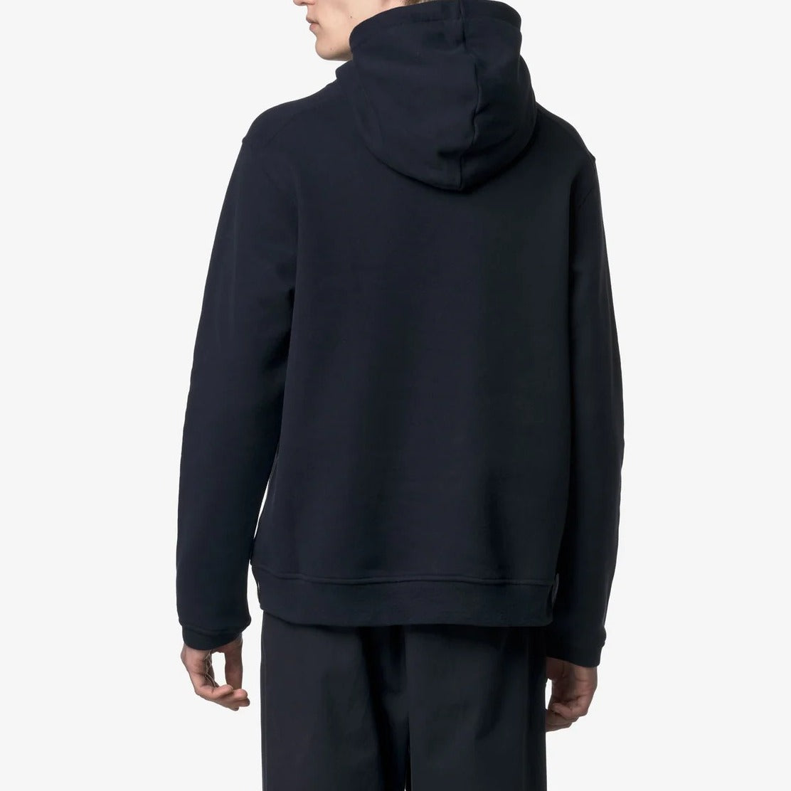 K-WAY FELPA Uomo LORLEAU COTTON CASHMERE-Blue Depth