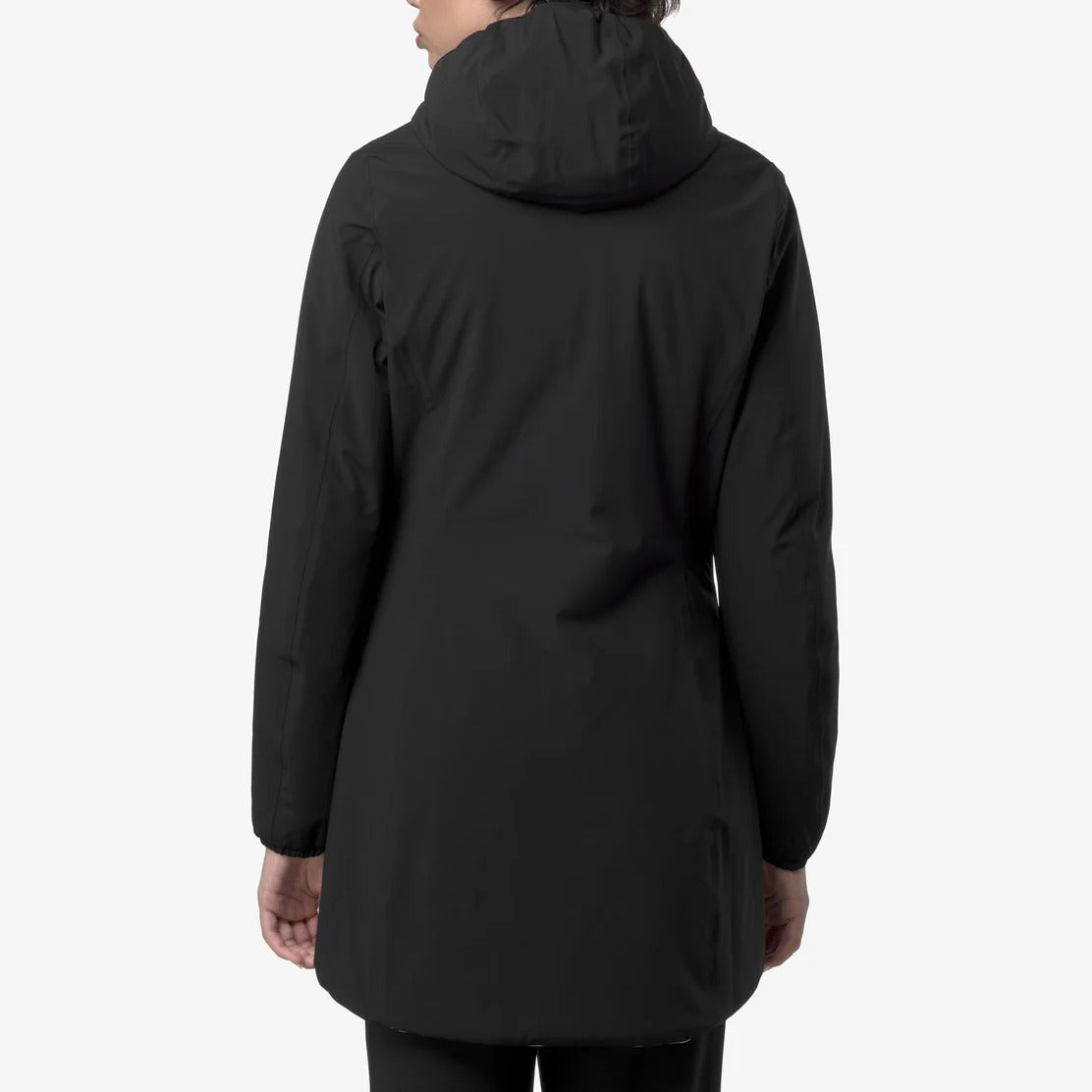 K-WAY Giubbino Donna DENISE ST WARM Reversible-Black Pure/Beige Cashmere