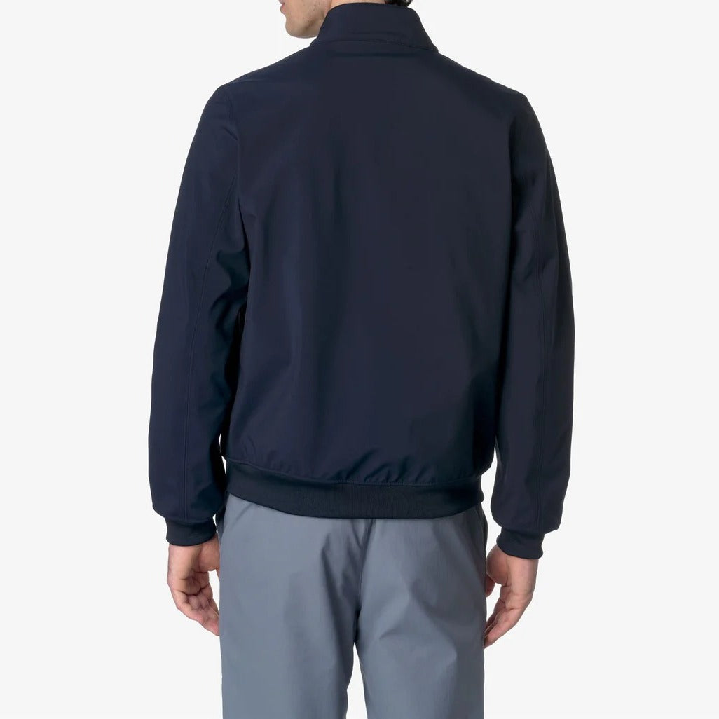 K-WAY Giubbino Uomo Arsene Bonded-Blue Depth