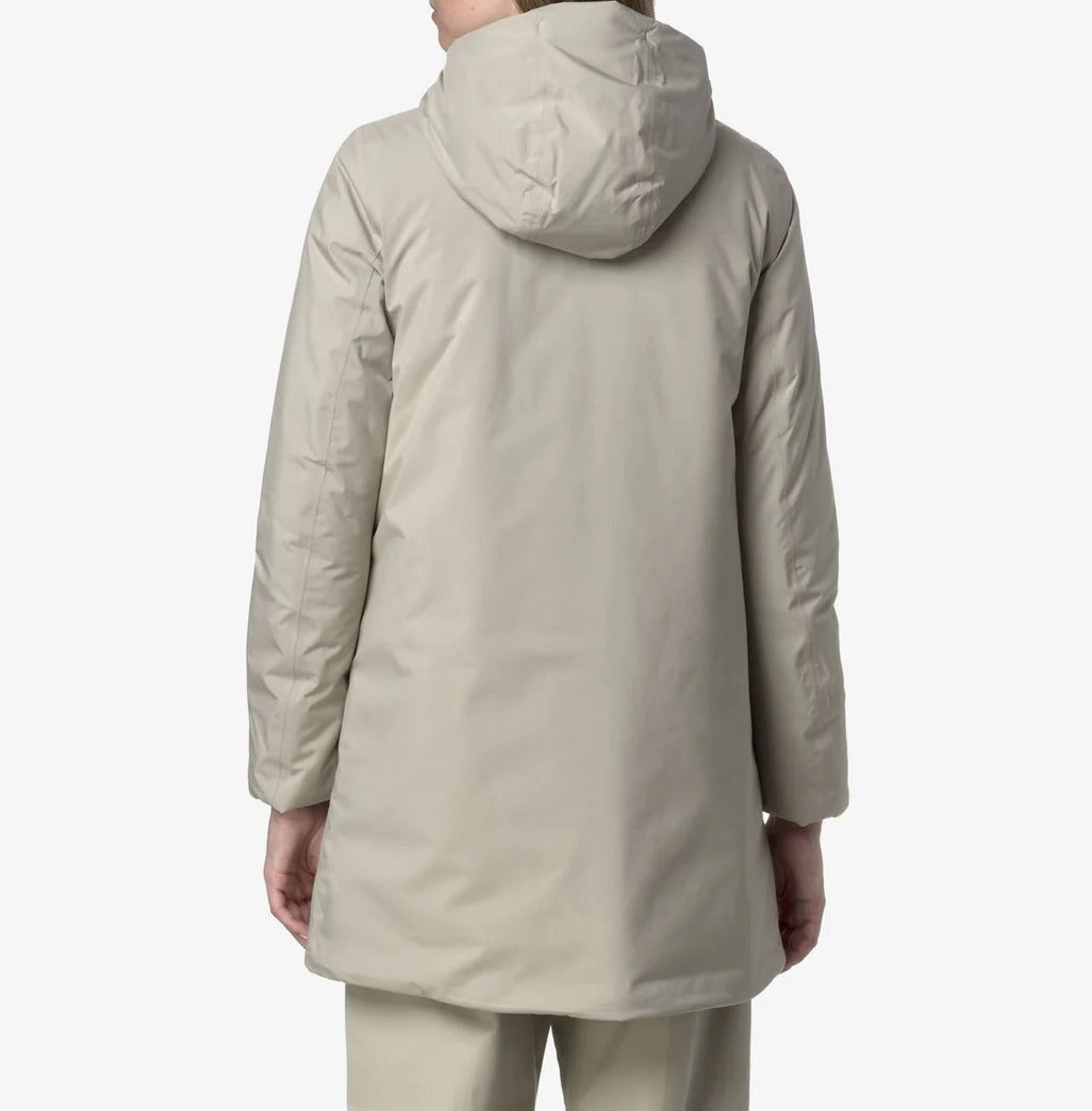 k-Way Giubbino Donna SOPHIE SOFT TOUCH MARMOTTA-Beige Cashmere