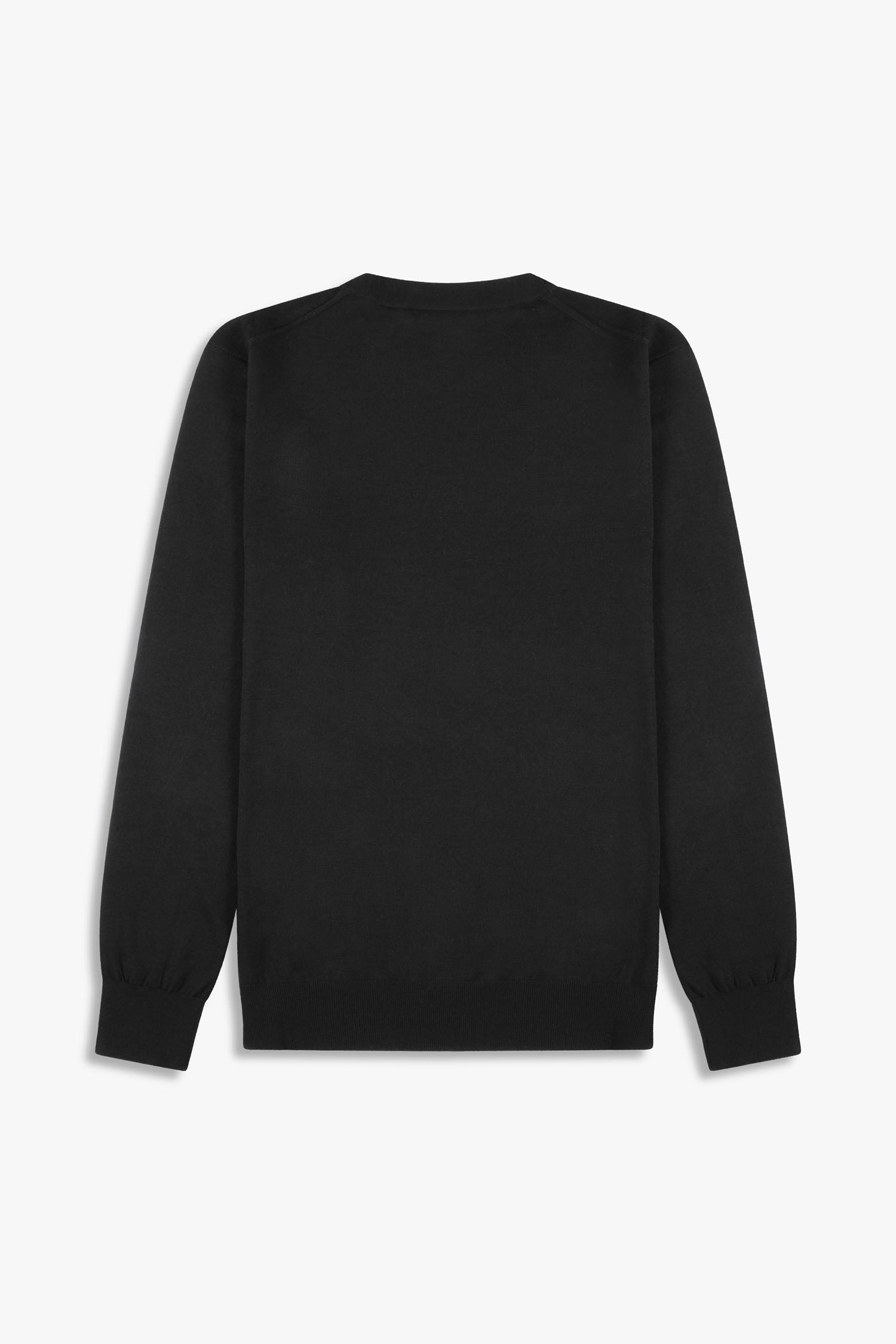 KANGRA Maglia Girocollo Uomo Lana Merino-Nero