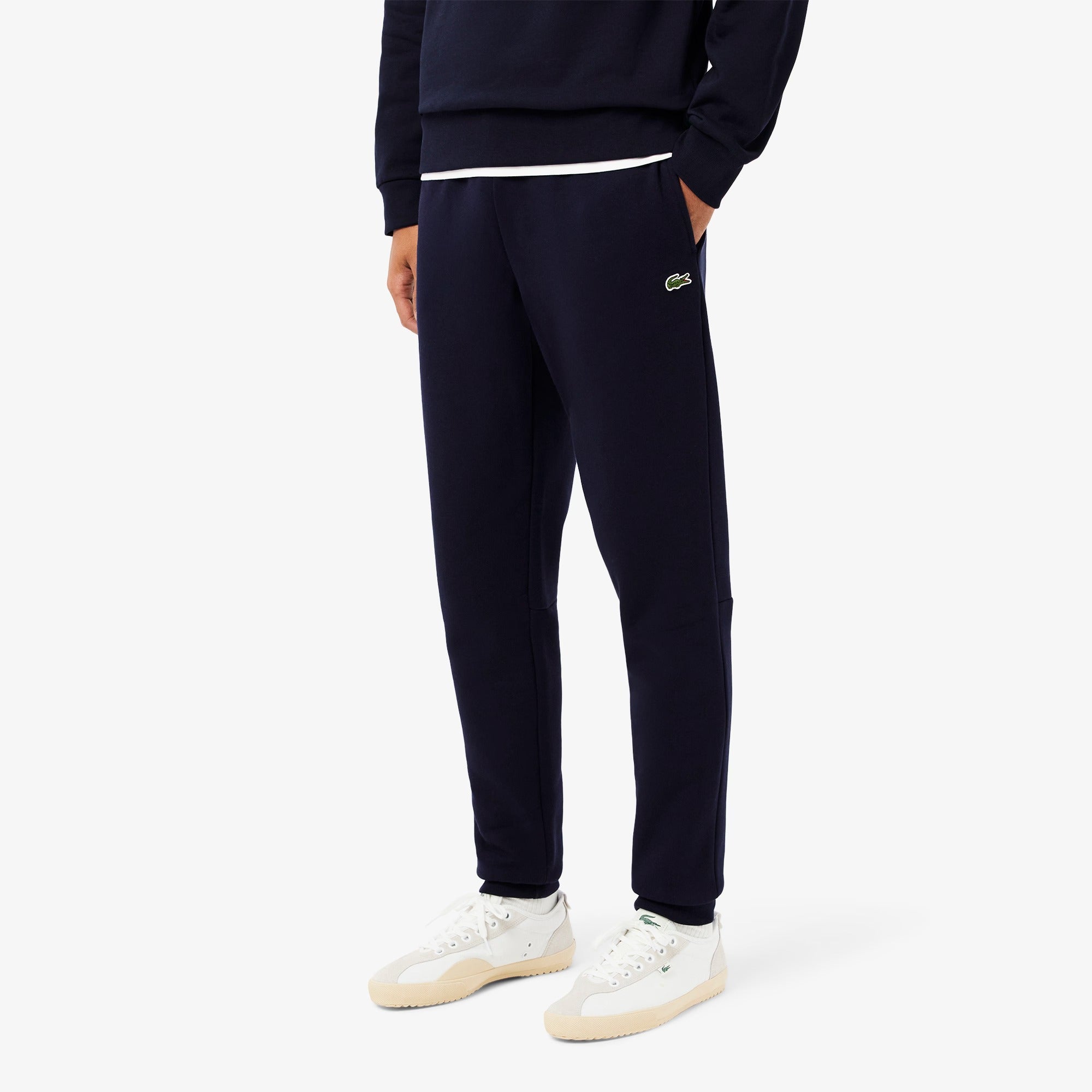 LACOSTE Pantalone tuta Uomo Slim Fit-Blu Navy