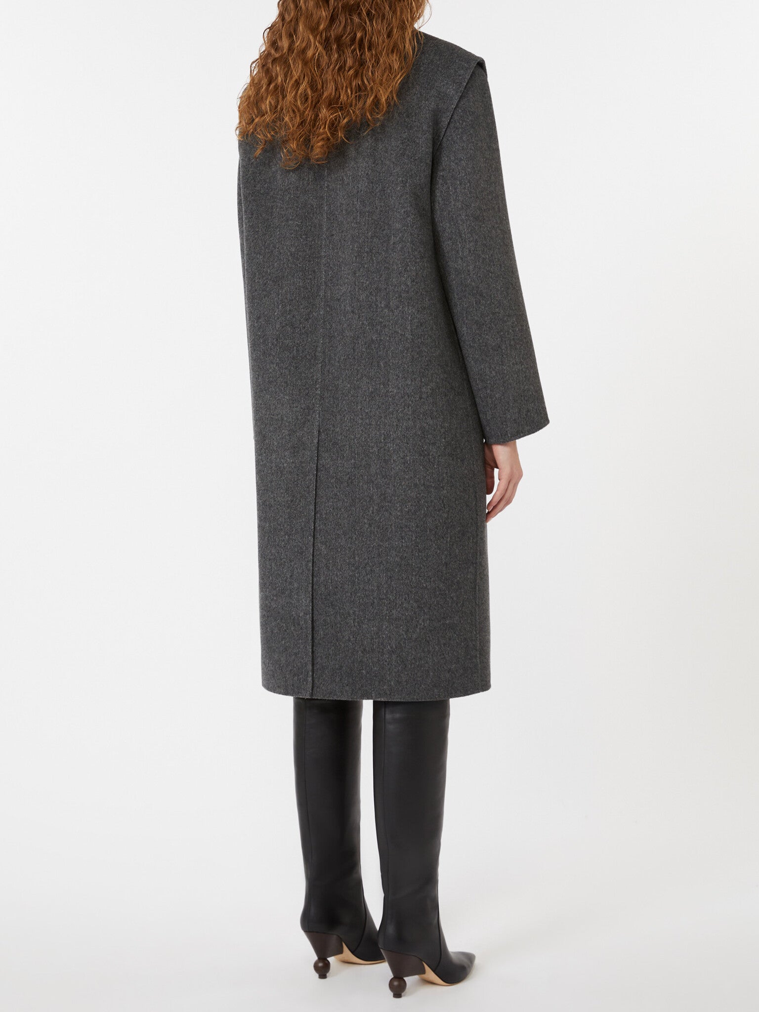 MAX MARA Cappotto Sabadel 2-in-1-Grigio Antracite
