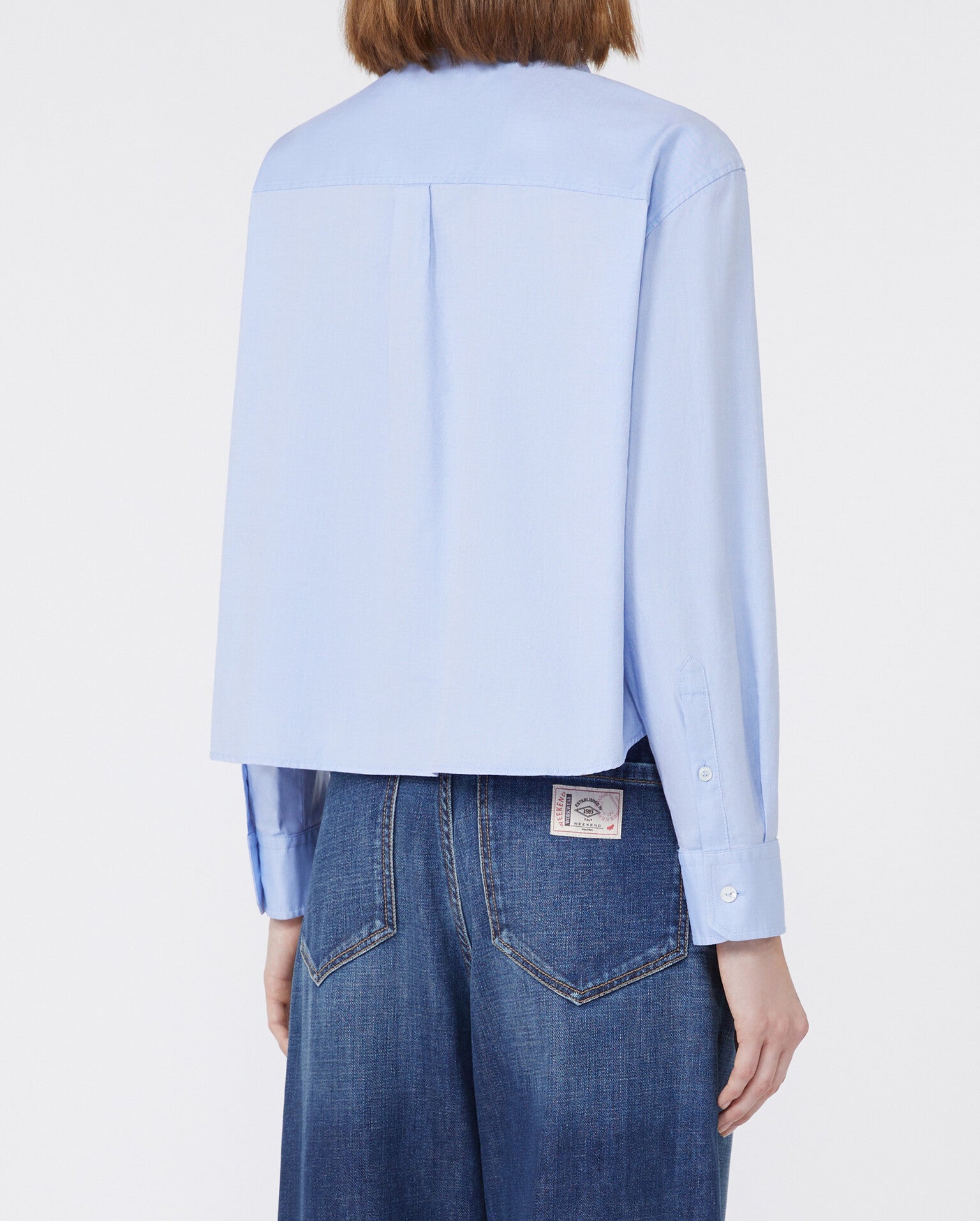 MAX MARA Camicia Oxford Nuoro-Azzurro