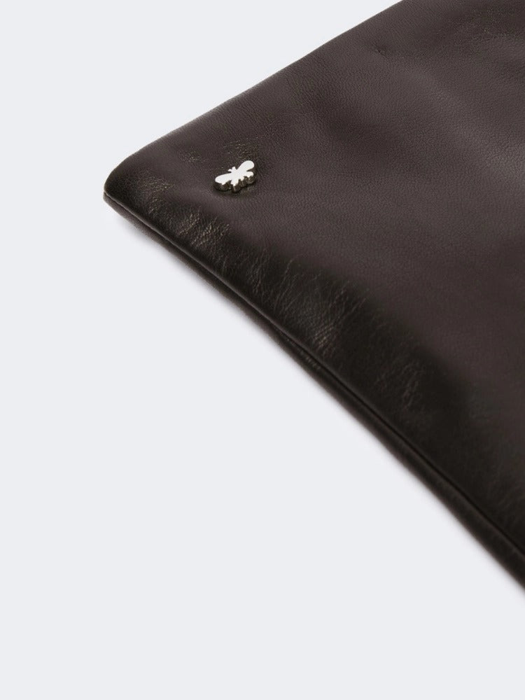 MAX MARA Guanti Senape-Nero