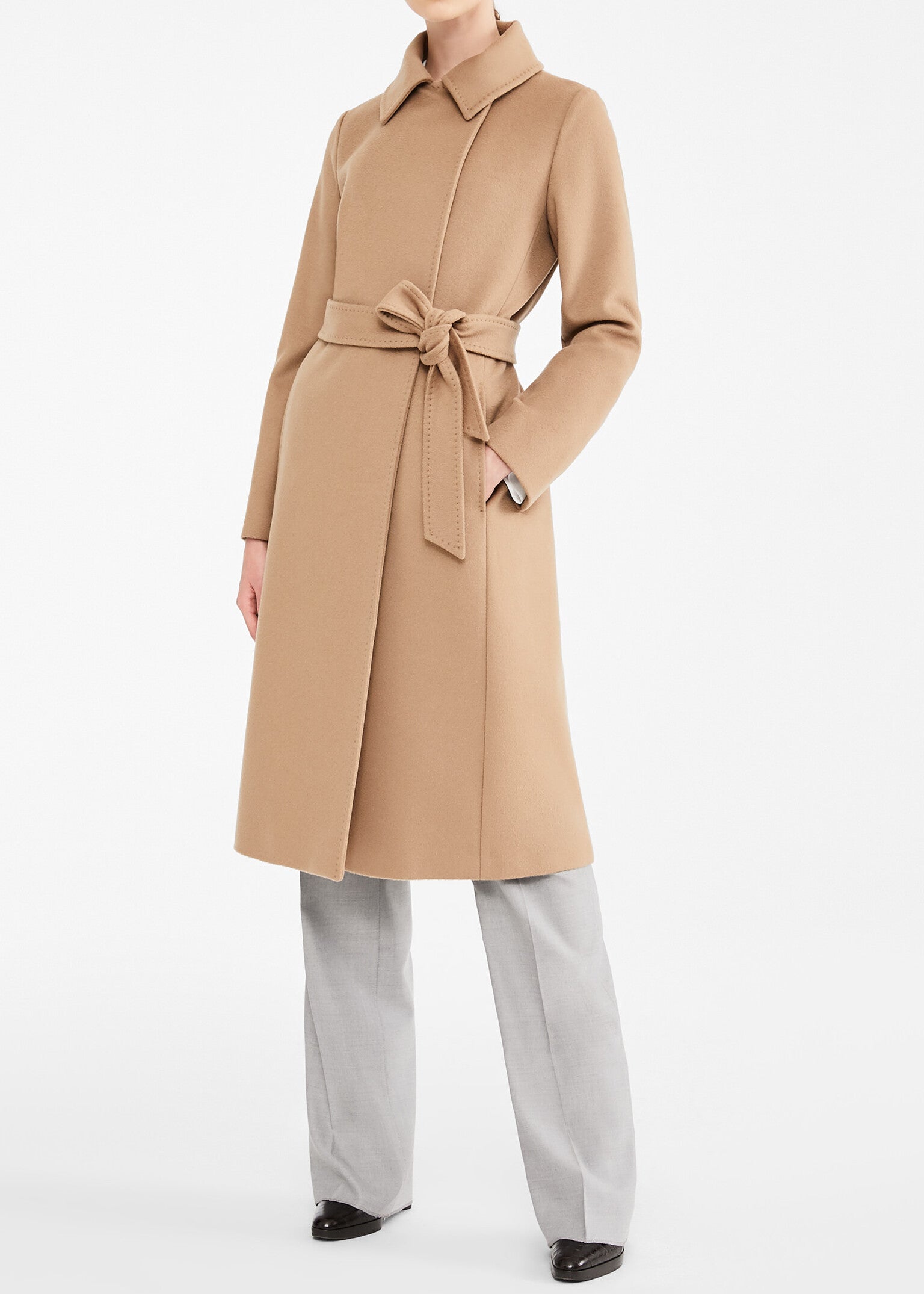 MAX MARA Cappotto B Collag Lana-Cammello