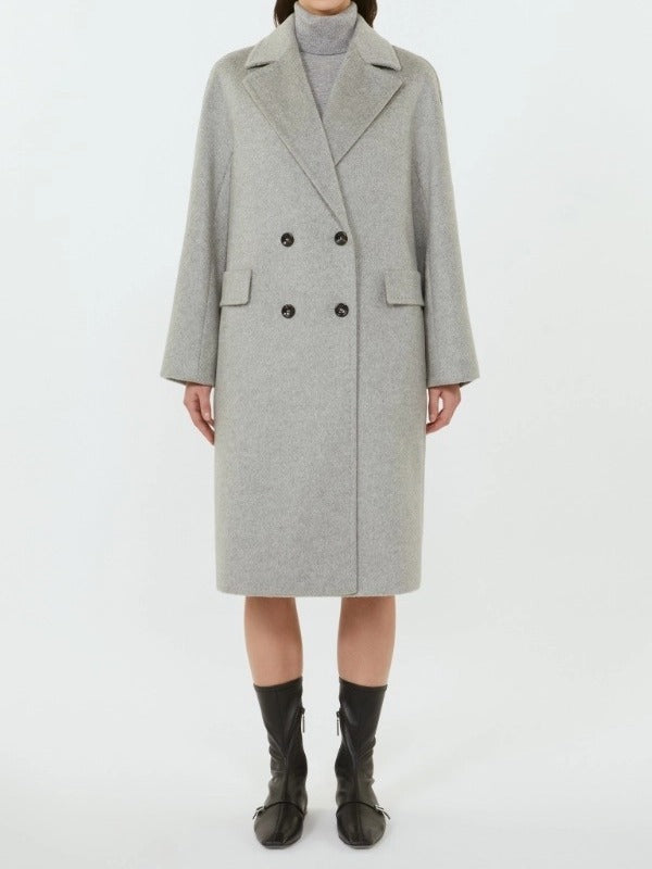 MAX MARA Cappotto Panteon-Grigio Chiaro