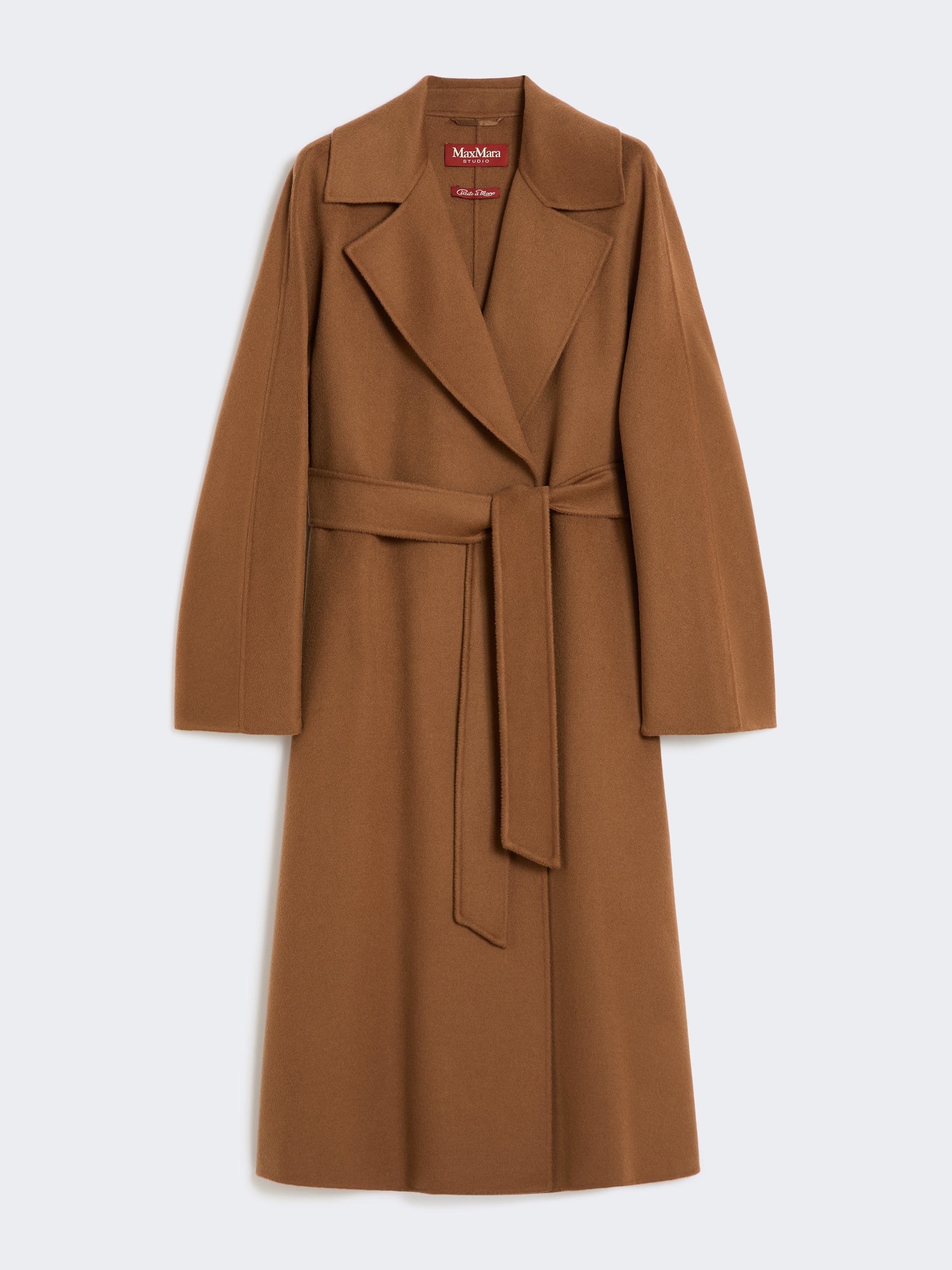 MAX MARA Cappotto Cles Lana Cashmere Seta-Nocciola