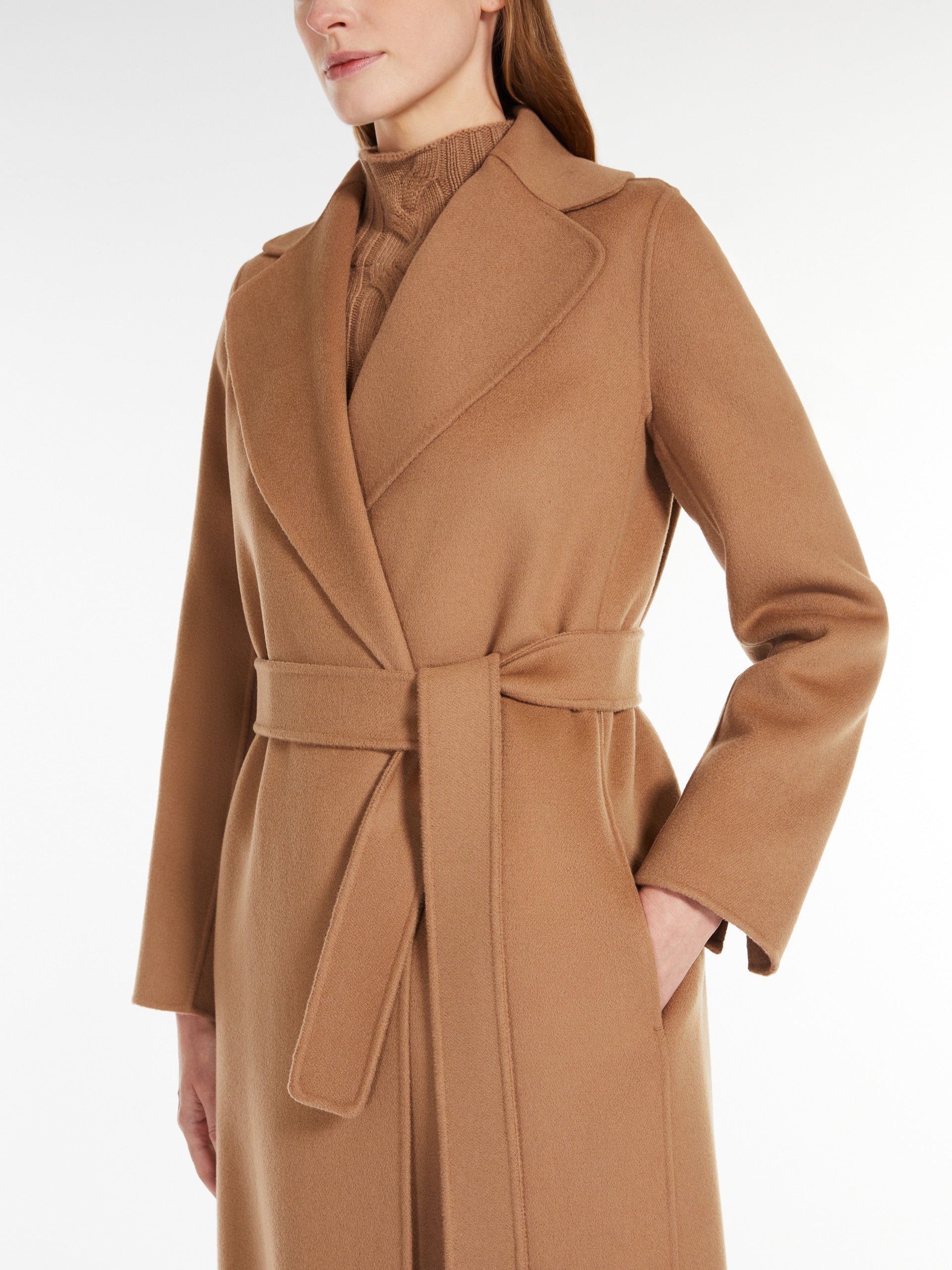 MAX MARA Cappotto Poldo Lana-Cammello