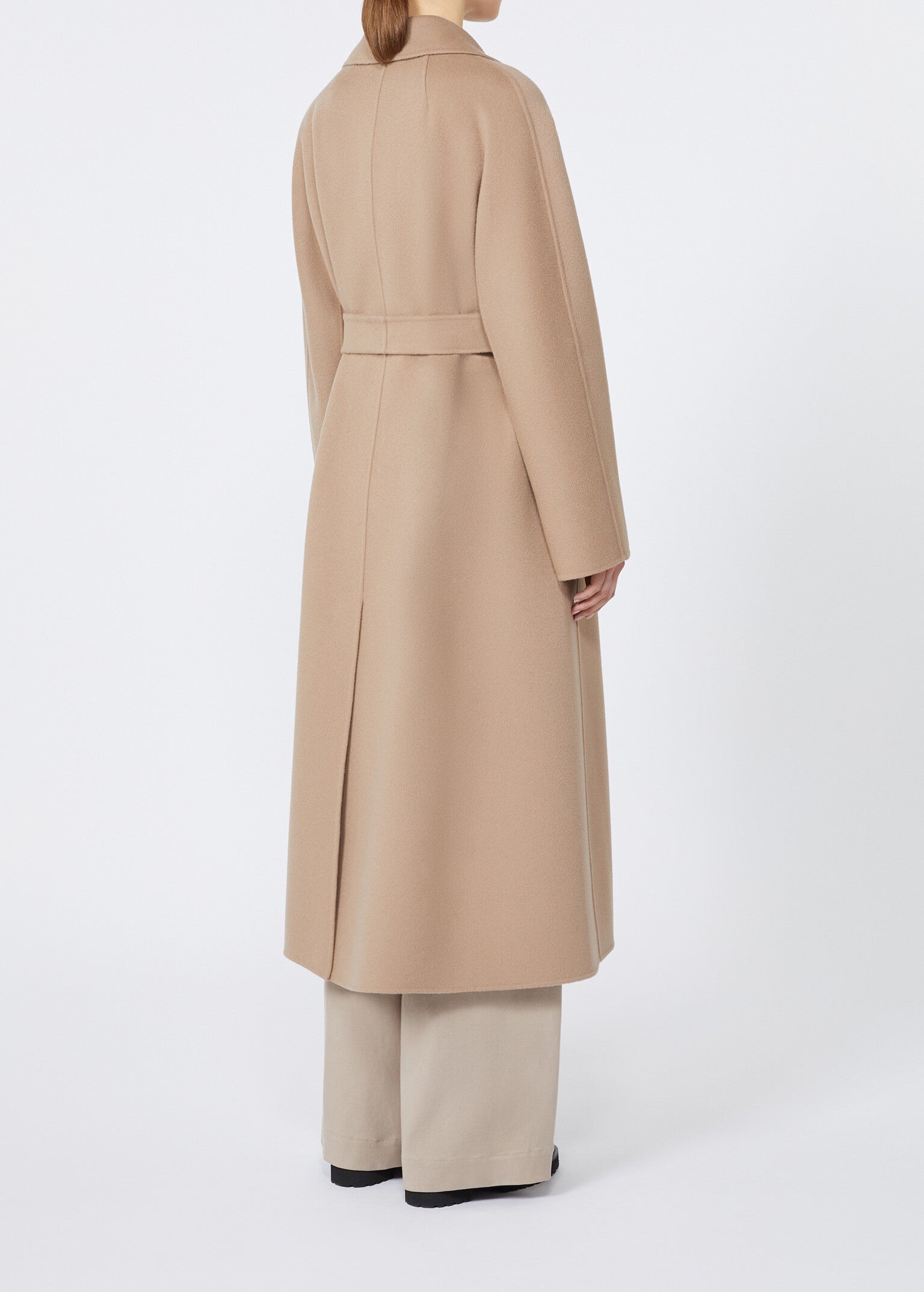MAX MARA Cappotto Enzo Lana-Sabbia