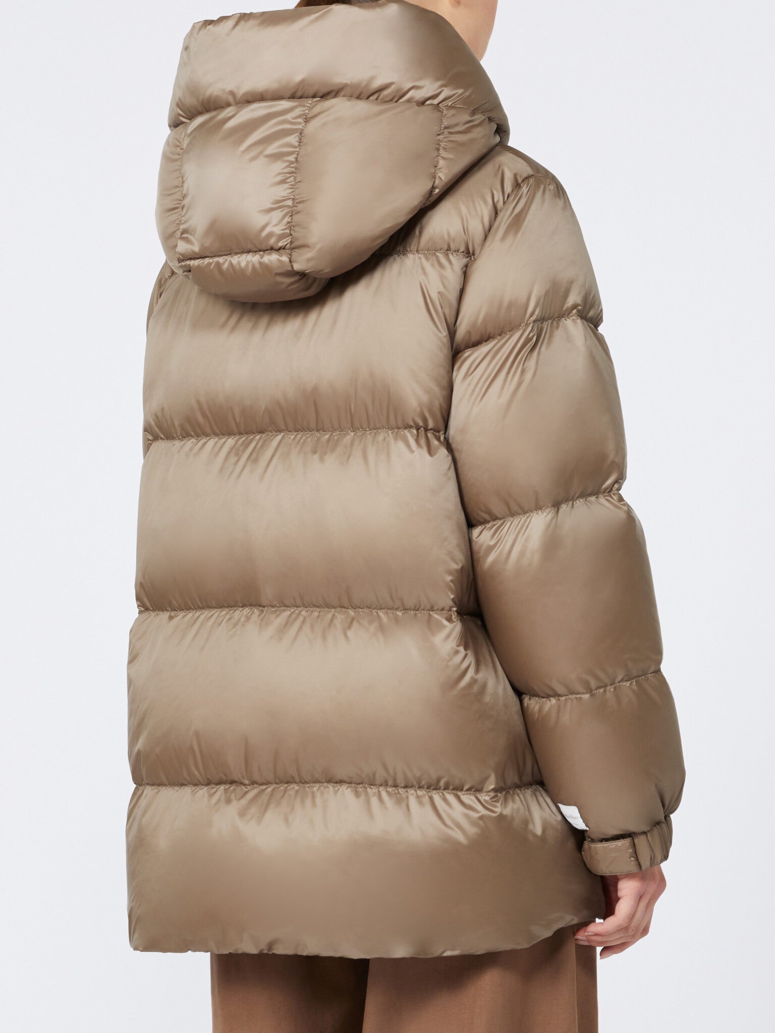 MAX MARA Piumino Corto Imbottito Seia-Marrone