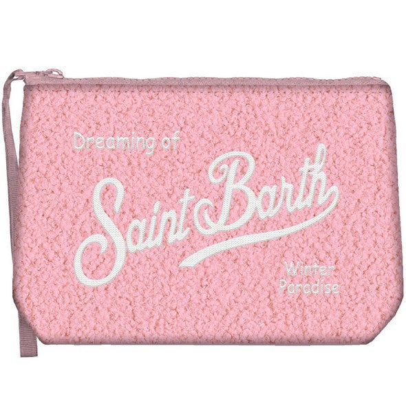 MC2 SAINT BARTH POCHETTE ALINE TEDDY-Rosa