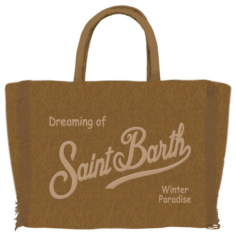 MC2 SAINT BARTH Borsa Colette Felt-Cammello