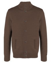 MC2 SAINT BARTH CARDIGAN Uomo Galway-Marrone
