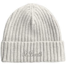 MC2 SAINT BARTH Berretto Uomo Wegen Wool-Off White