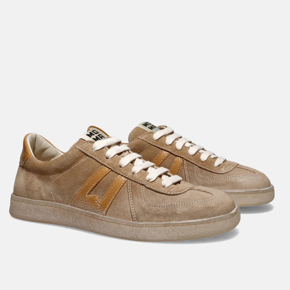 MOMA Sneaker Uomo Vulcano-Beige Ocra