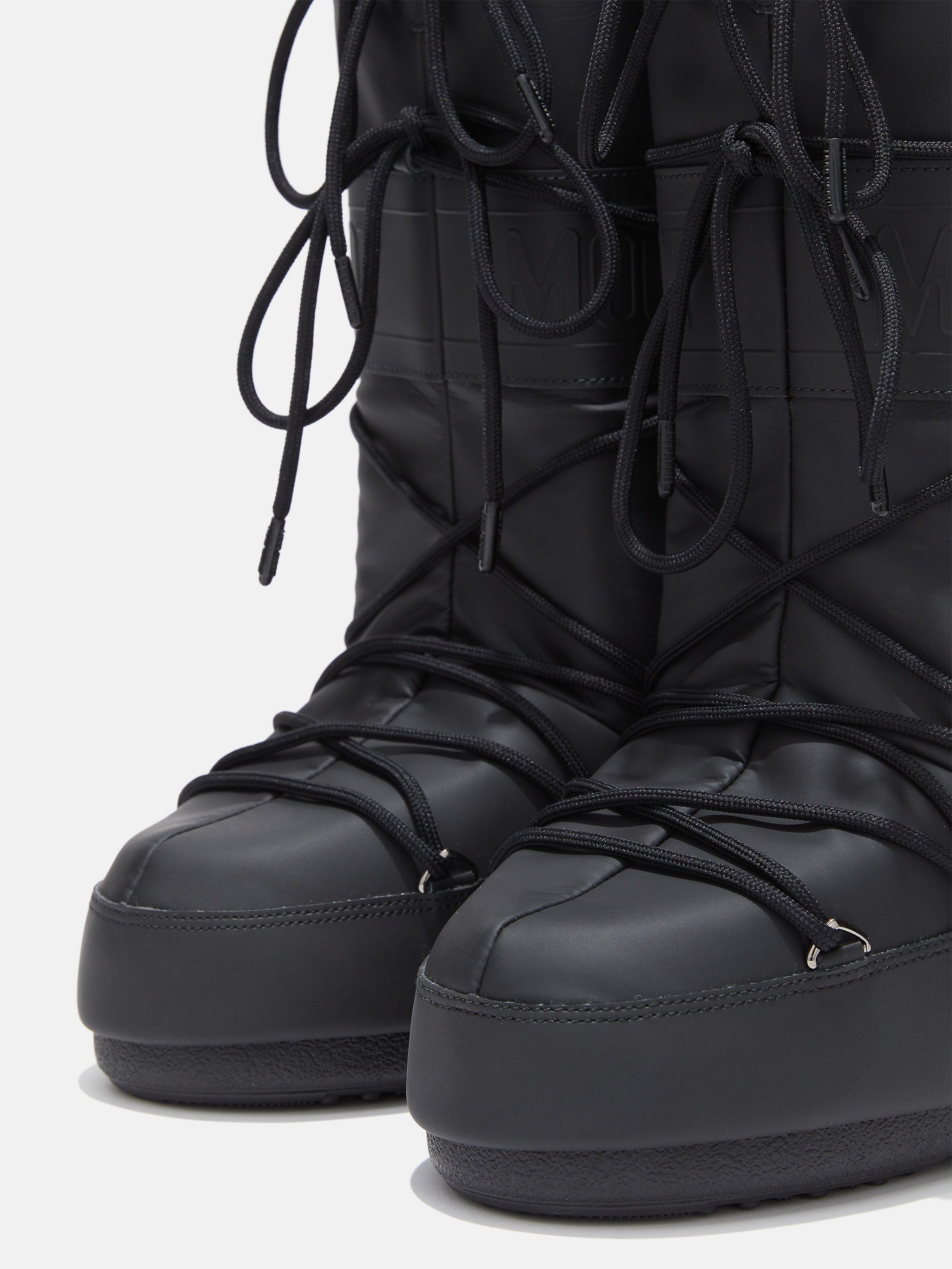 MOON BOOT Stivale Donna ICON RUBBER-Black