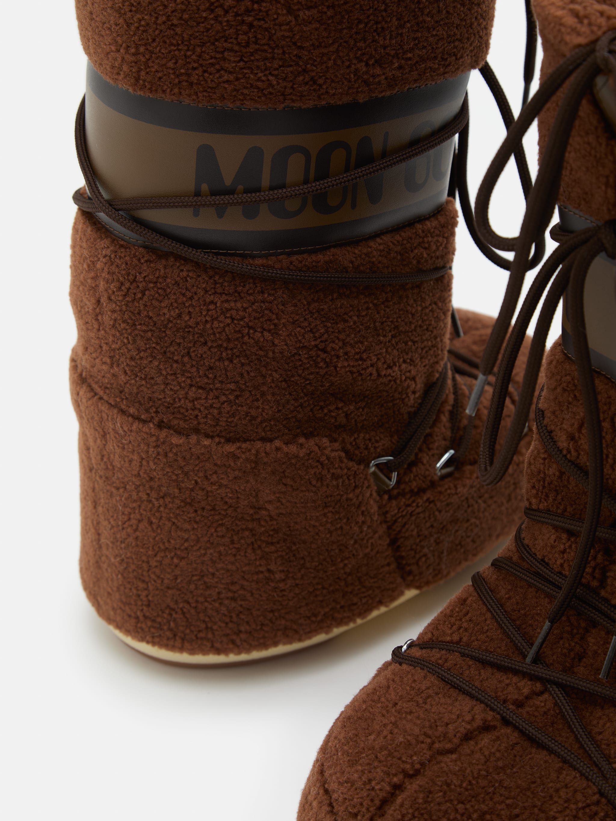 MOON BOOT Stivale Donna ICON FLEECE-Brown