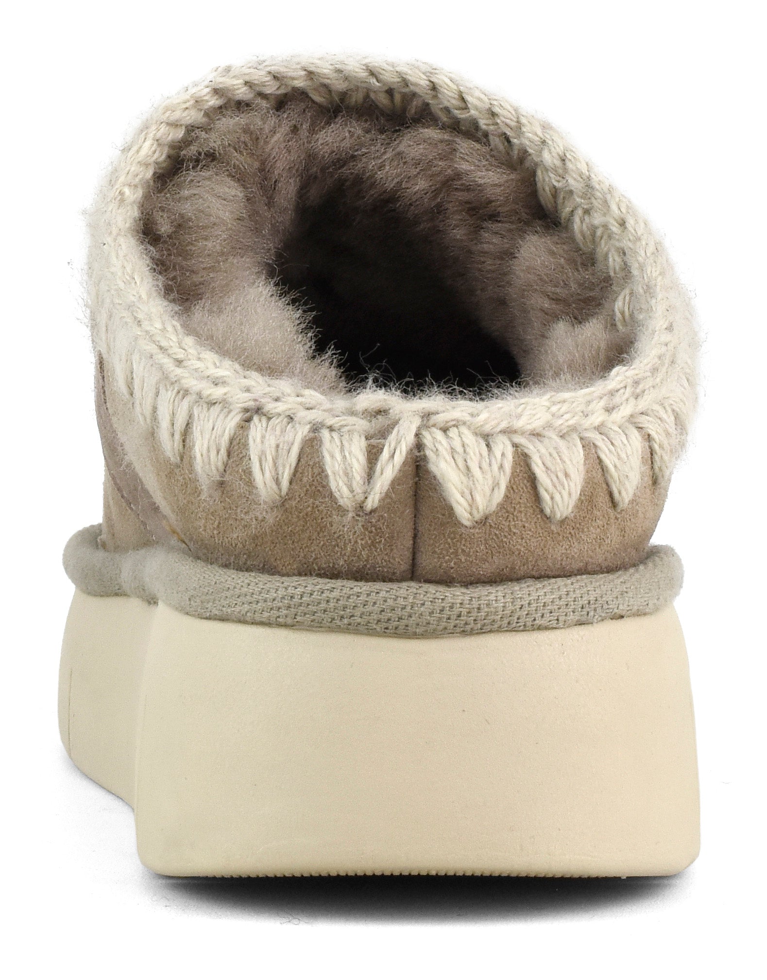 MOU Ciabatta Donna Bounce Clog Metal Logo-Elephant Grey