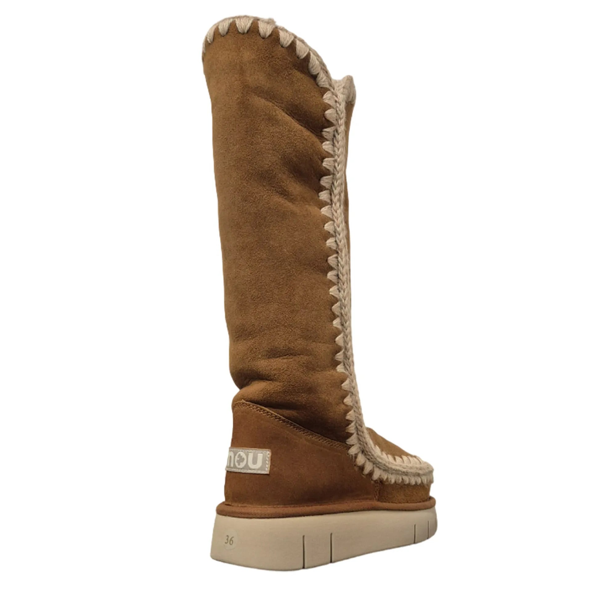 MOU Stivale Donna Eskimo Bounce 40-Cognac