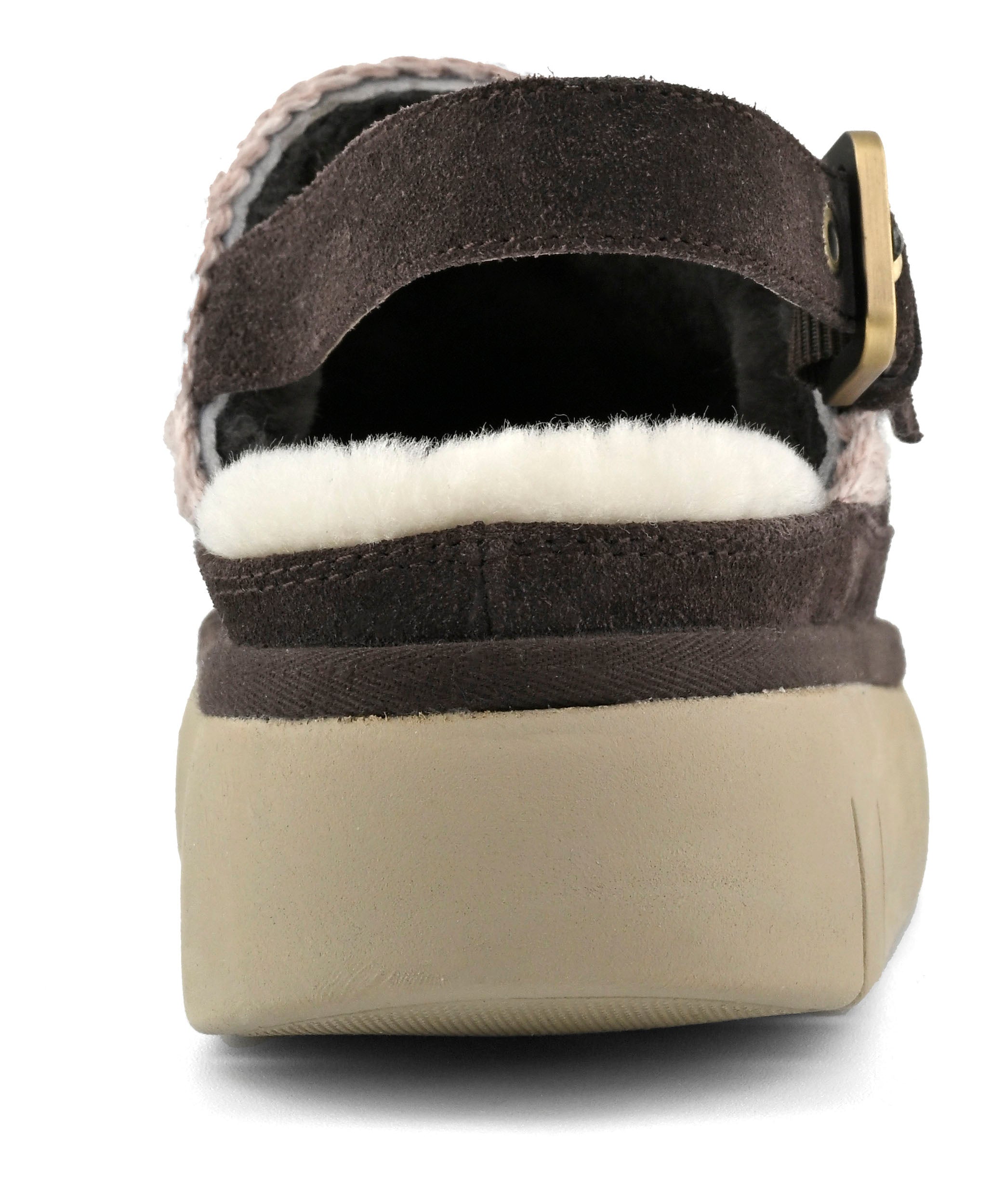 MOU Sabot Donna Bounce Clog Back Strap-Mocha