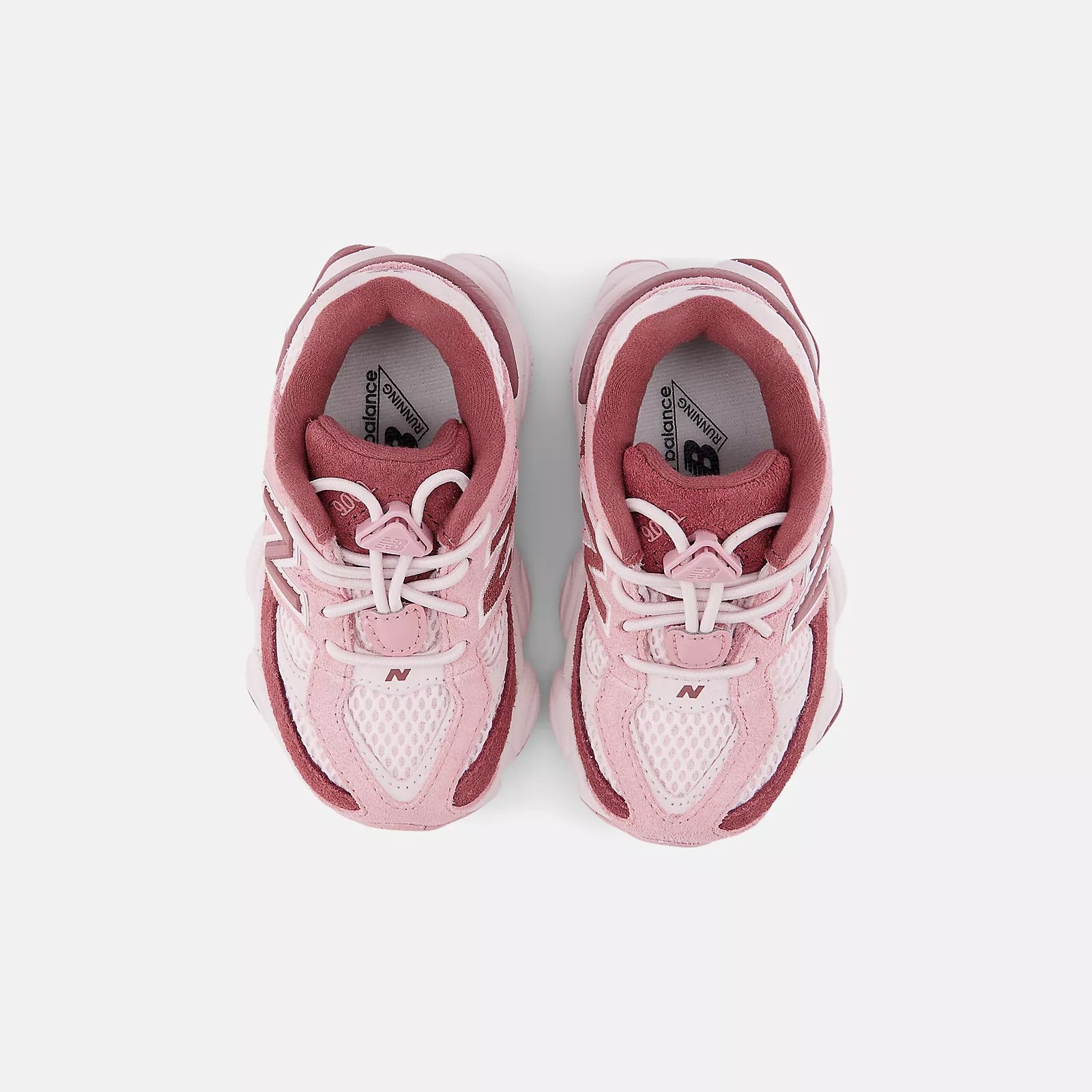NEW BALANCE Sneaker Baby 9060-Pink Granite Washed Burgundy