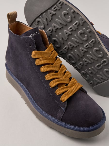 PANCHIC Scarponcino Uomo P001-Blu Space Brown Sugar