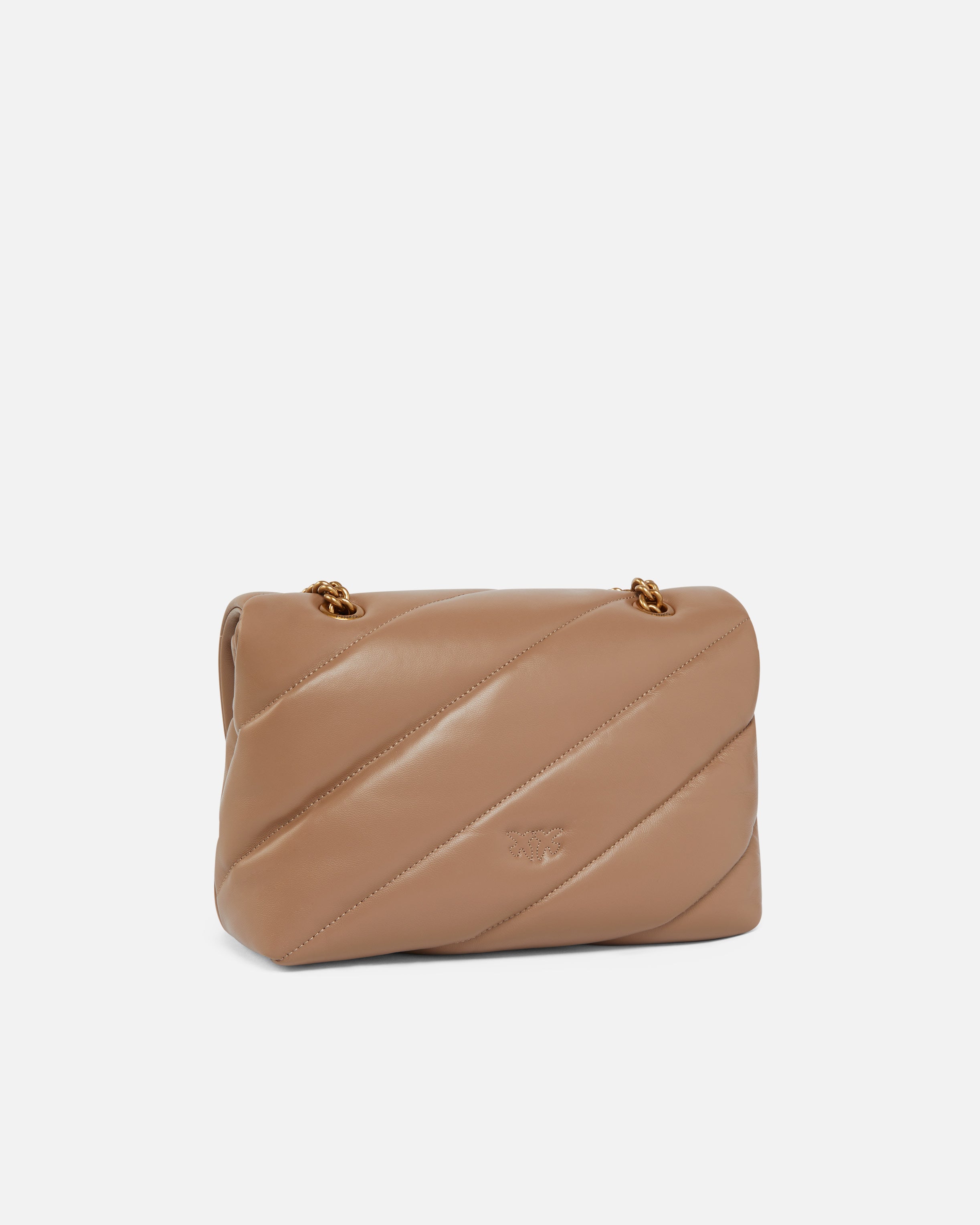 PINKO Borsa Love Puff Classic-Biscotto