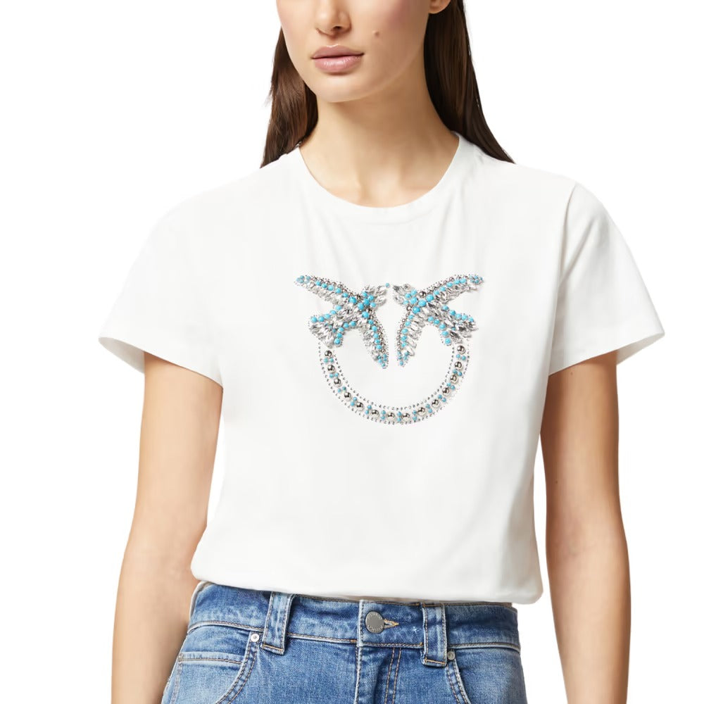 PINKO T-shirt Quentin-Bianco Biancaneve