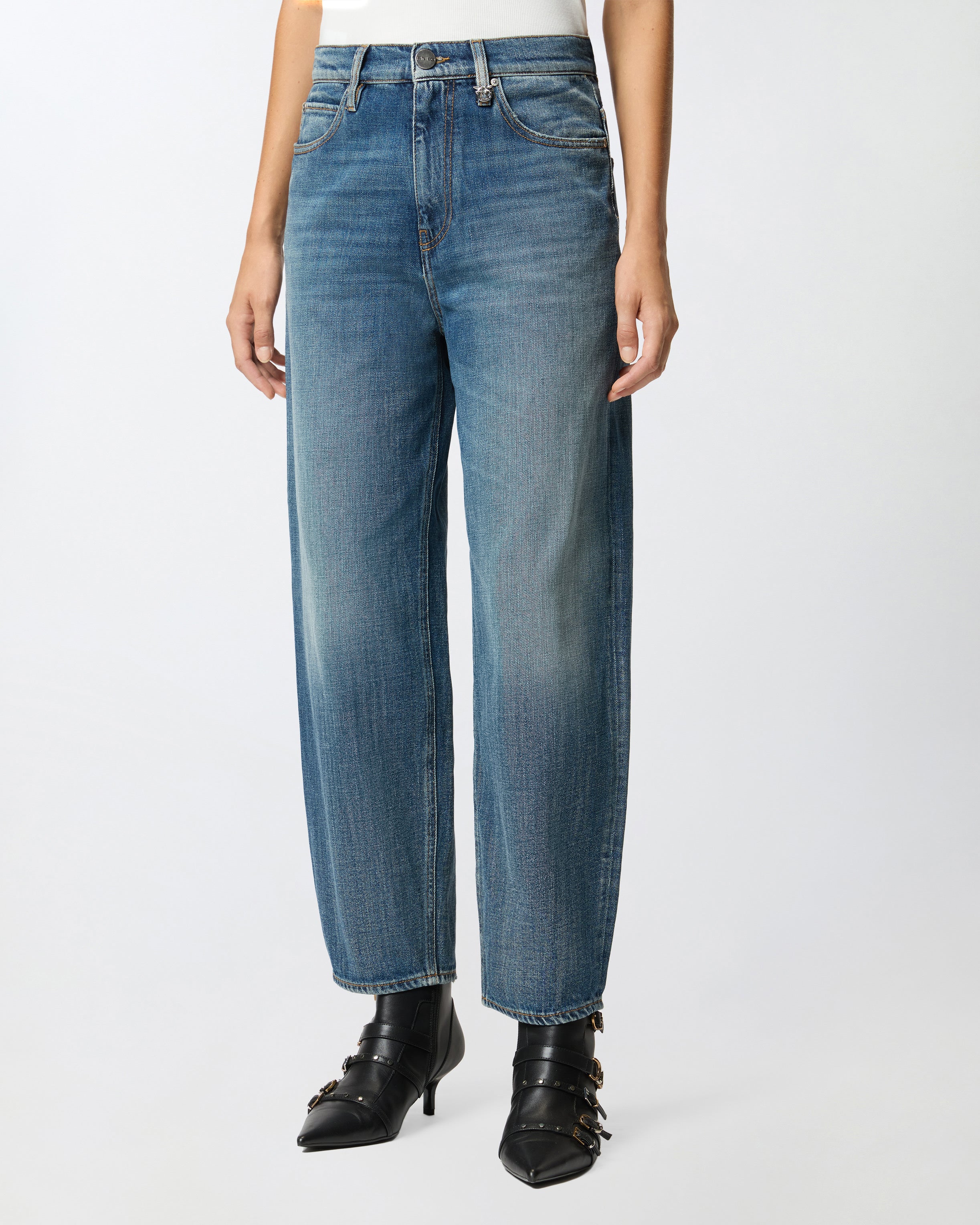 PINKO Jeans ESTELLE Egg-Blu Denim