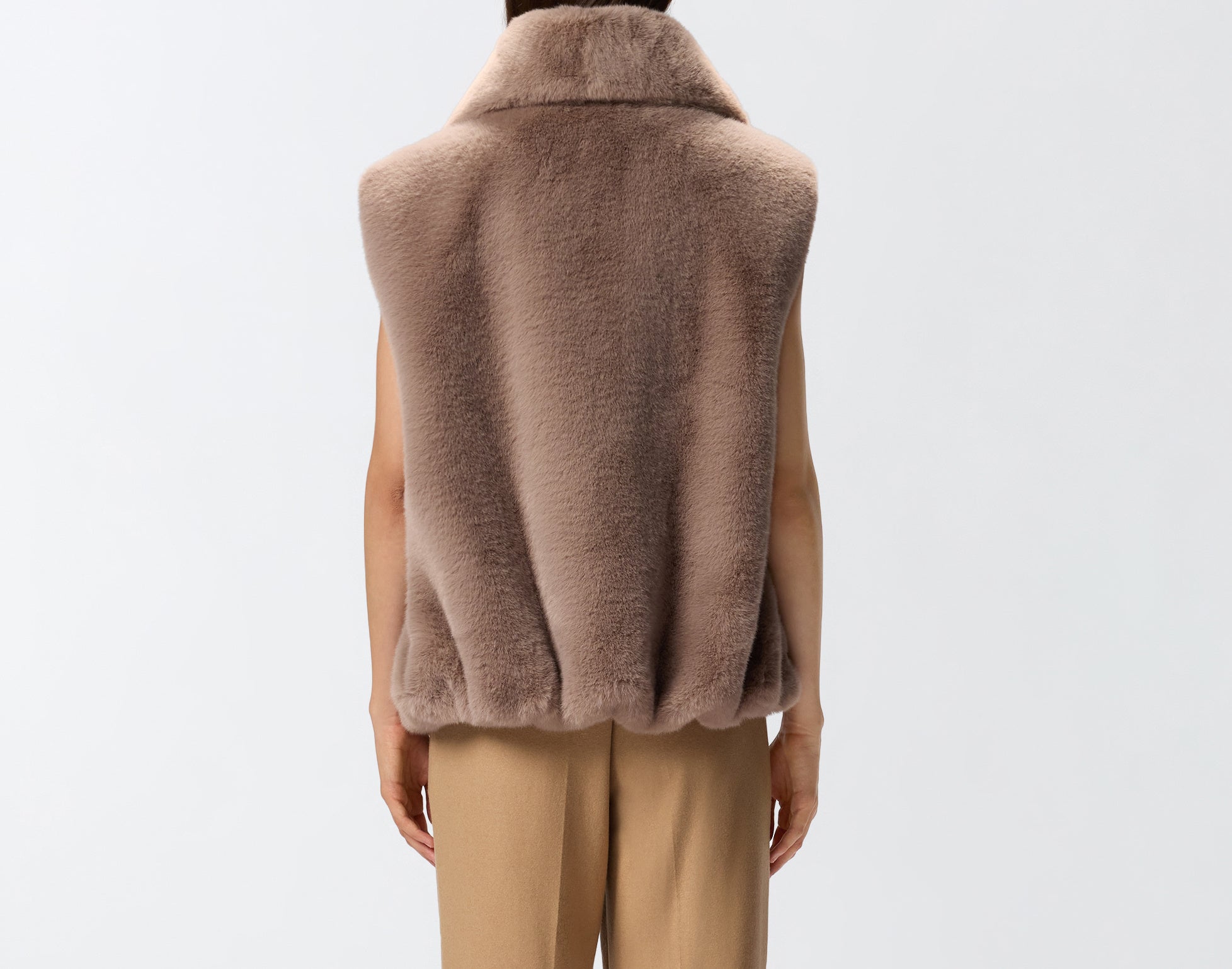 PINKO Gilet Aspen-Biscotto