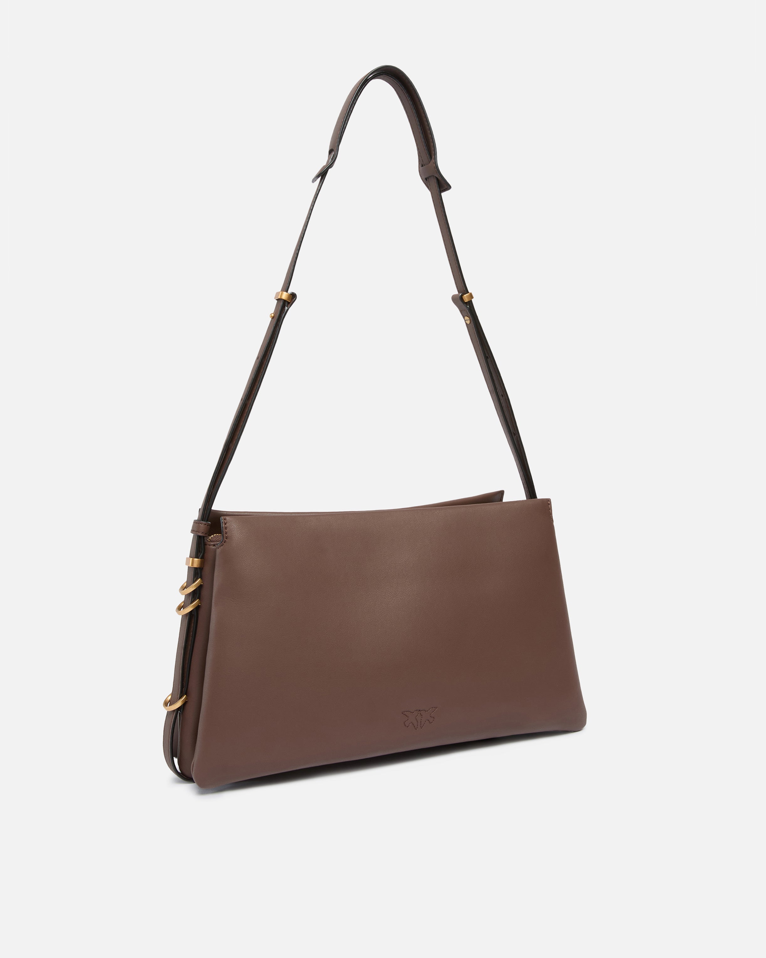 PINKO Borsa One Two Three-Marrone
