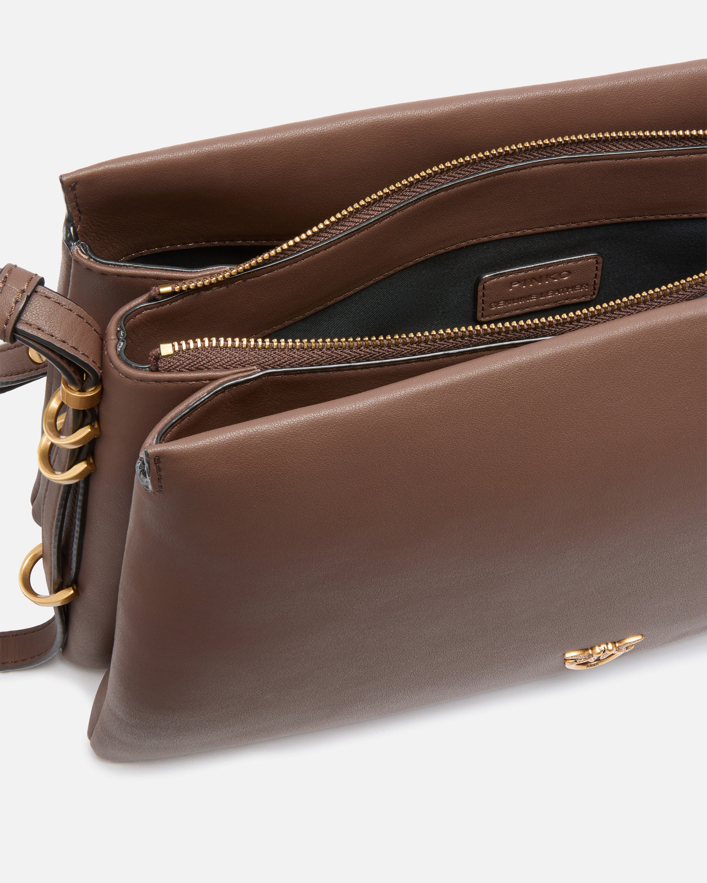 PINKO Borsa One Two Three-Marrone
