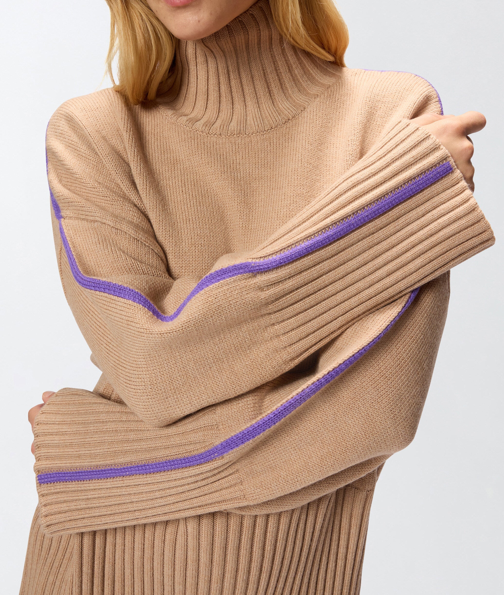 PINKO Maglione Barbados-Beige Viola