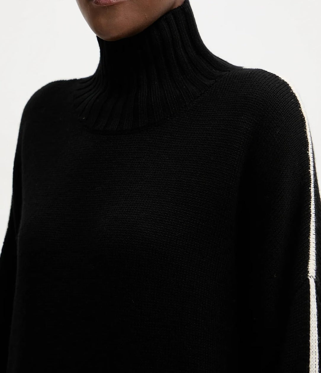 PINKO Maglione Barbados-Nero Bianco