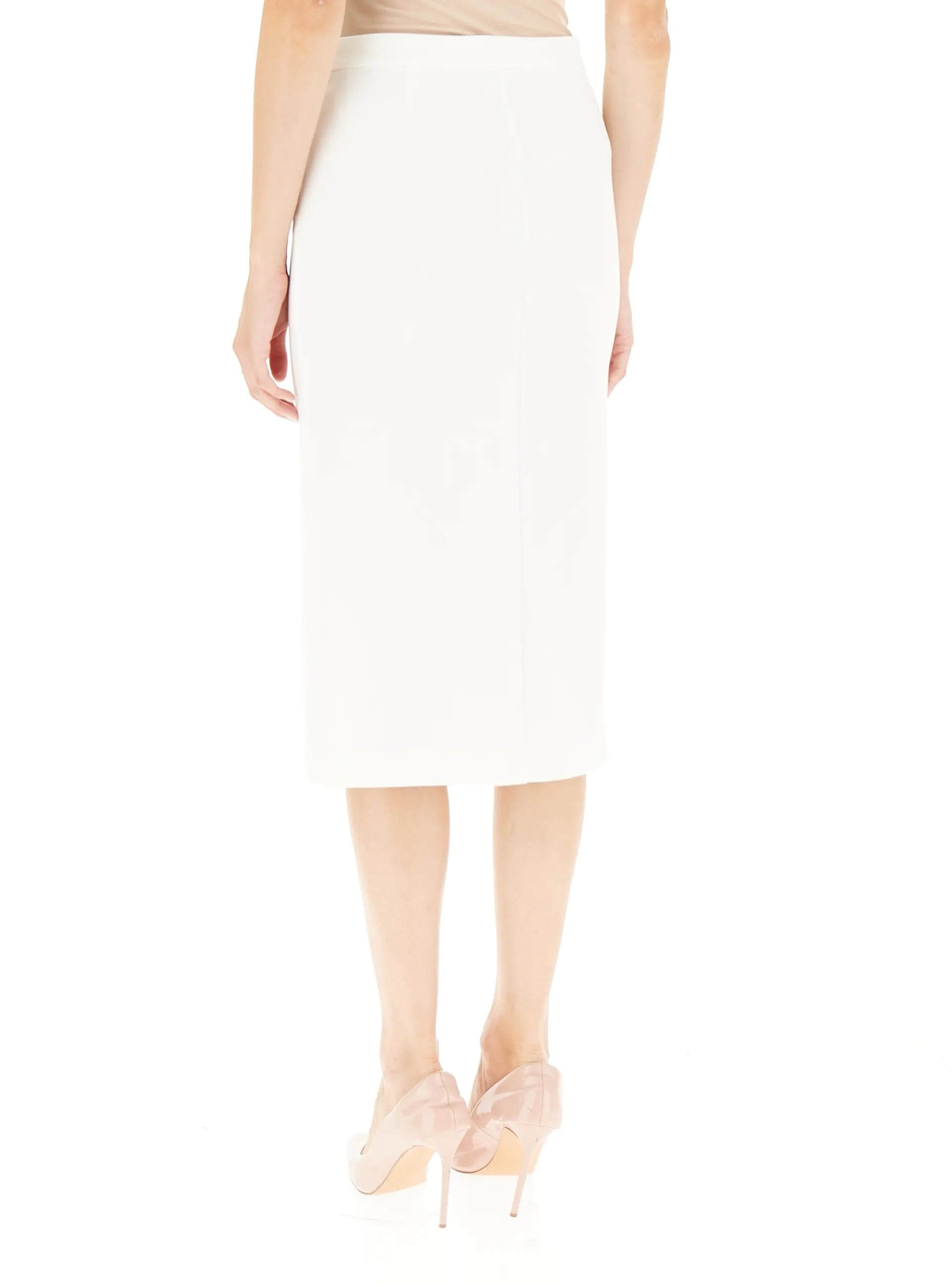 PINKO Gonna Giardiniera-Bianco Biancaneve