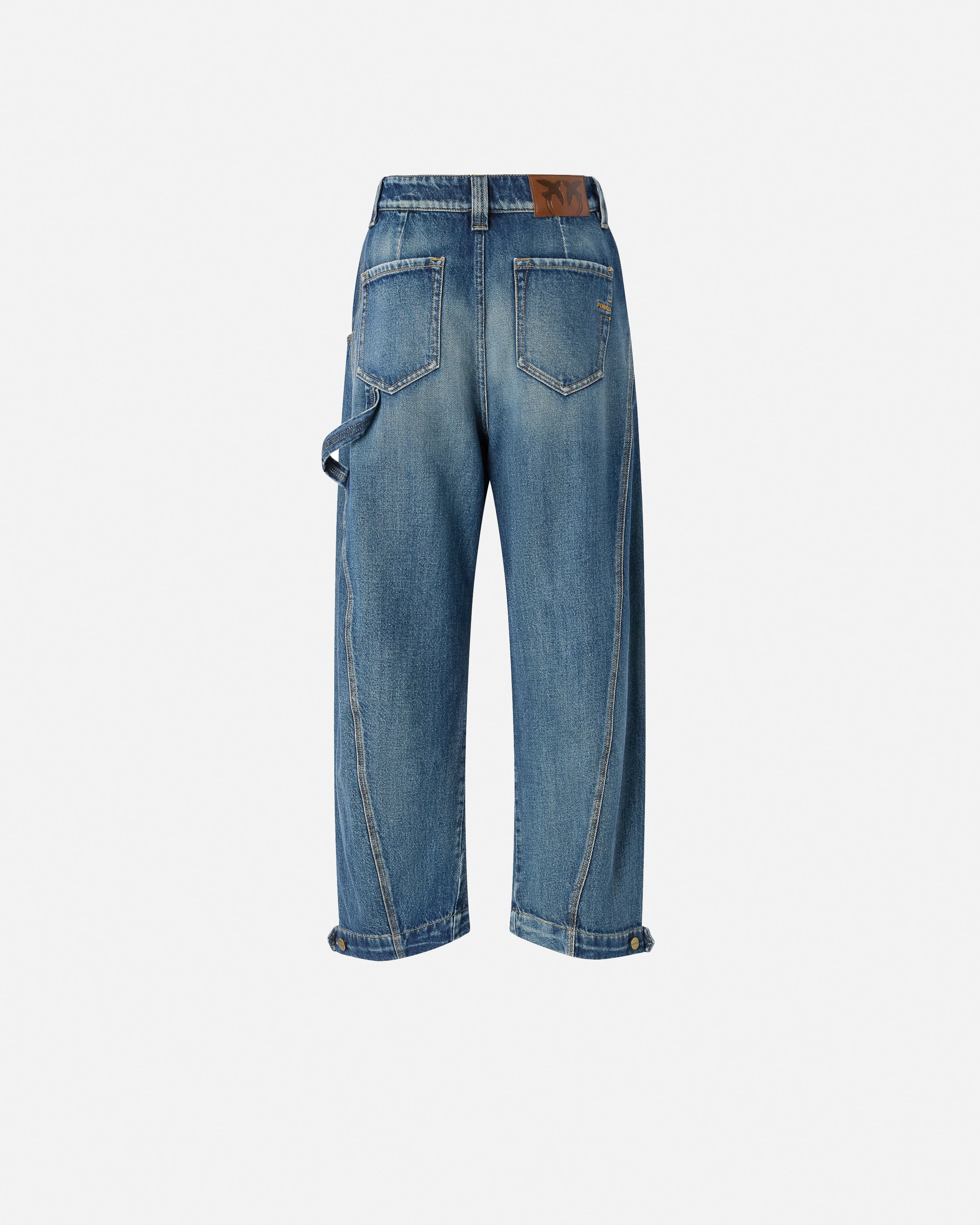 PINKO Jeans Sicuro Zip-Blu Denim