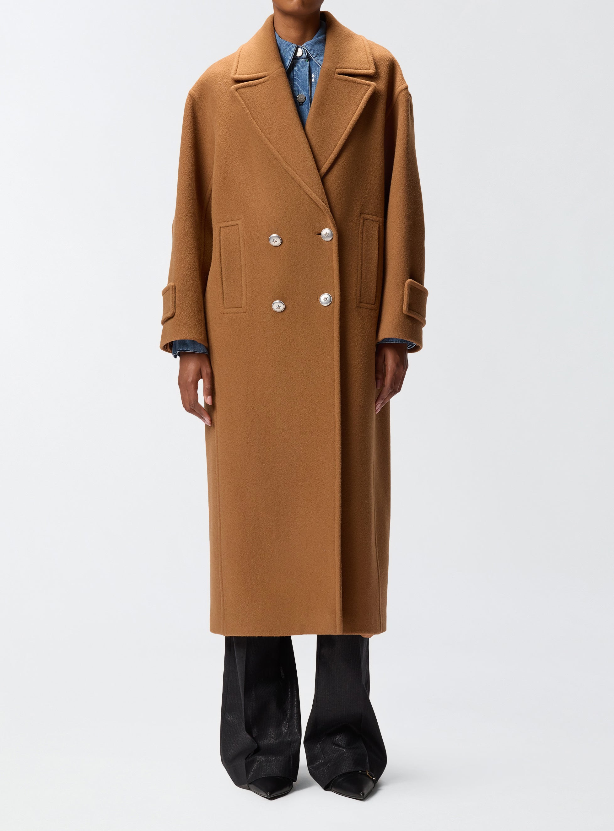 PINKO Cappotto Camembert-Cammello
