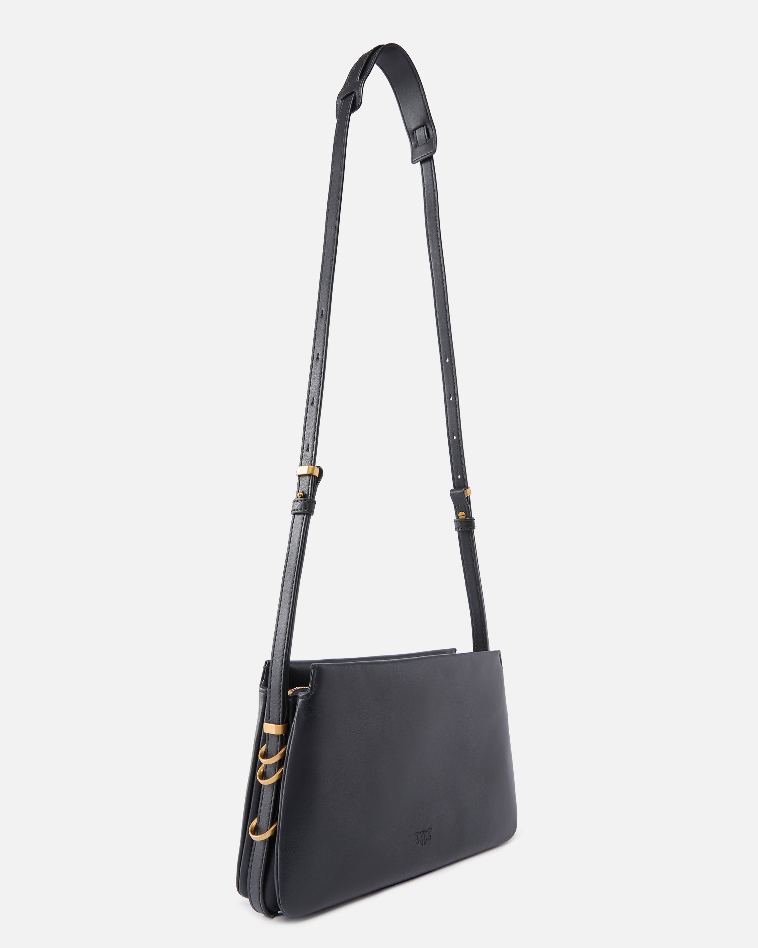 PINKO Borsa Mini One Two Three-Nero Gold