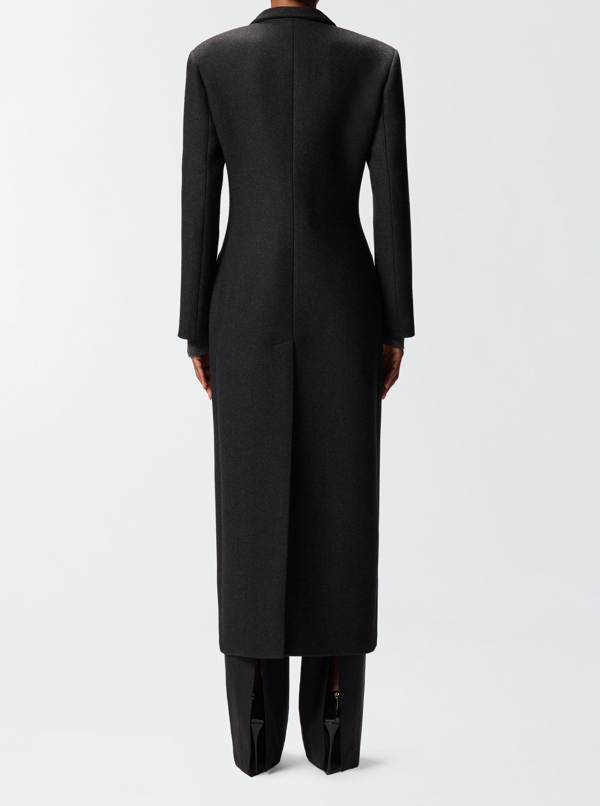 PINKO Cappotto Lungo Jacinta-Marrone Liquirizia