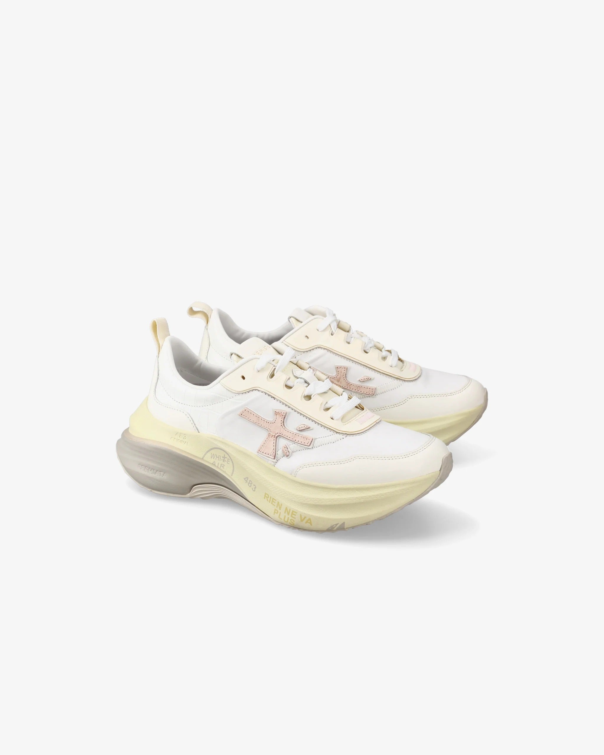 PREMIATA Sneaker Donna Hill 7852-Bianco