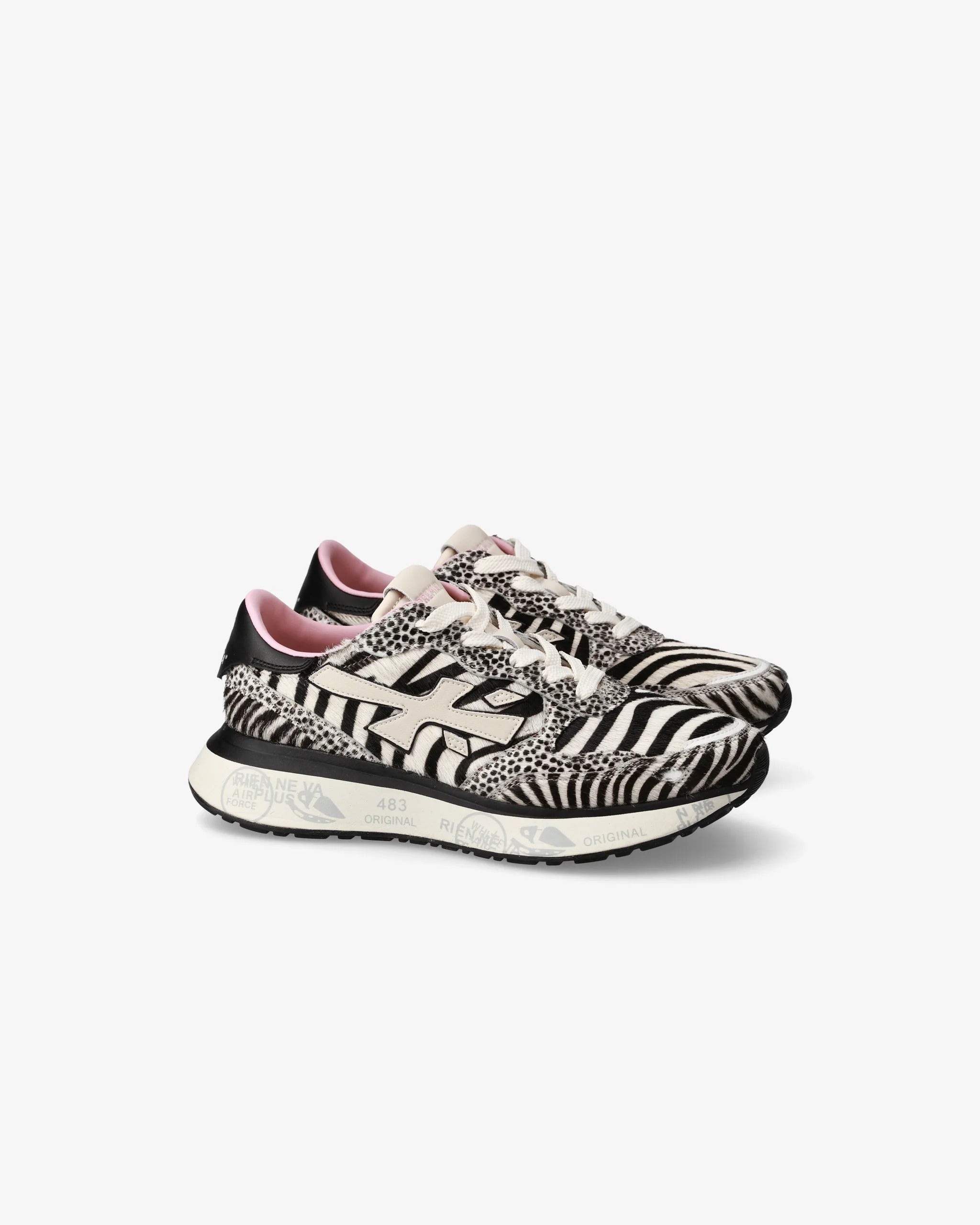 PREMIATA Sneaker Donna Lauryn 7780-Bianco Nero